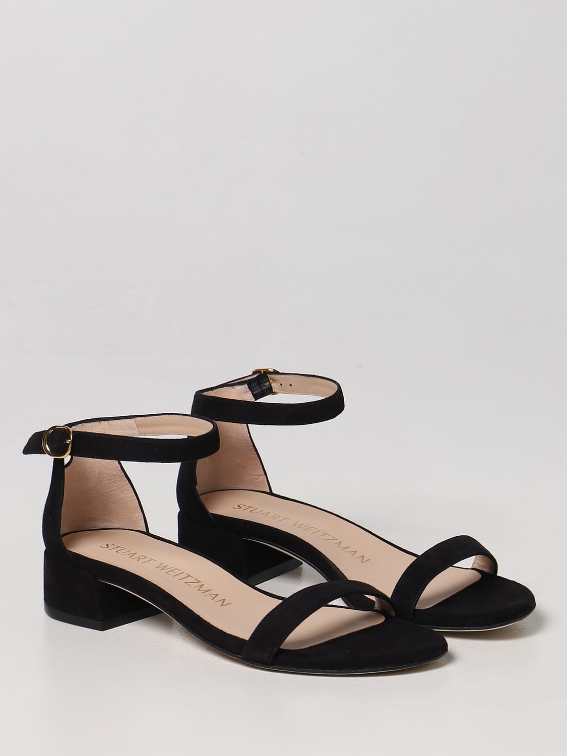 STUART WEITZMAN FLACHE SANDALEN: Flache sandalen damen Stuart Weitzman, Schwarz - Img 2