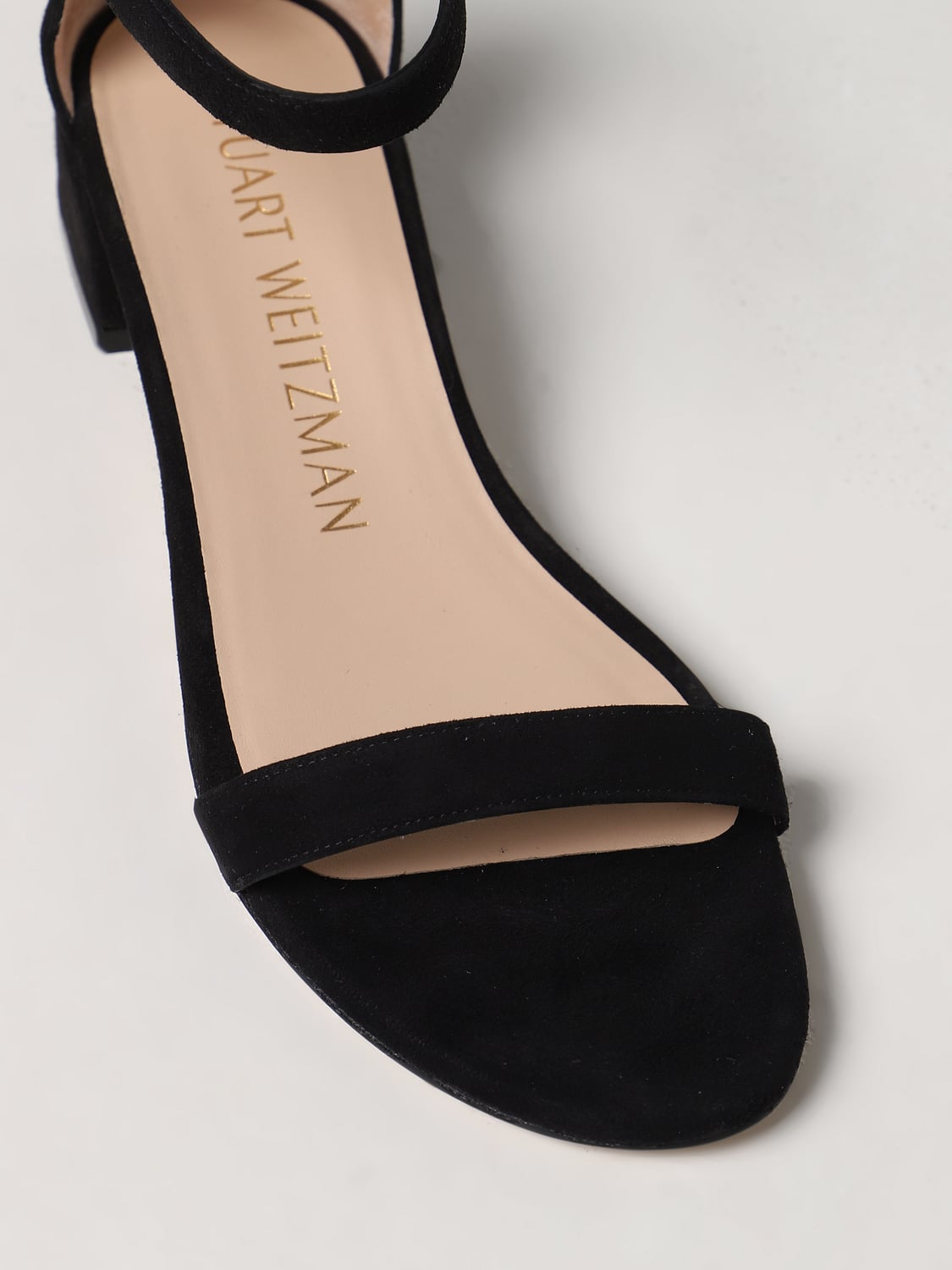 STUART WEITZMAN FLACHE SANDALEN: Flache sandalen damen Stuart Weitzman, Schwarz - Img 4