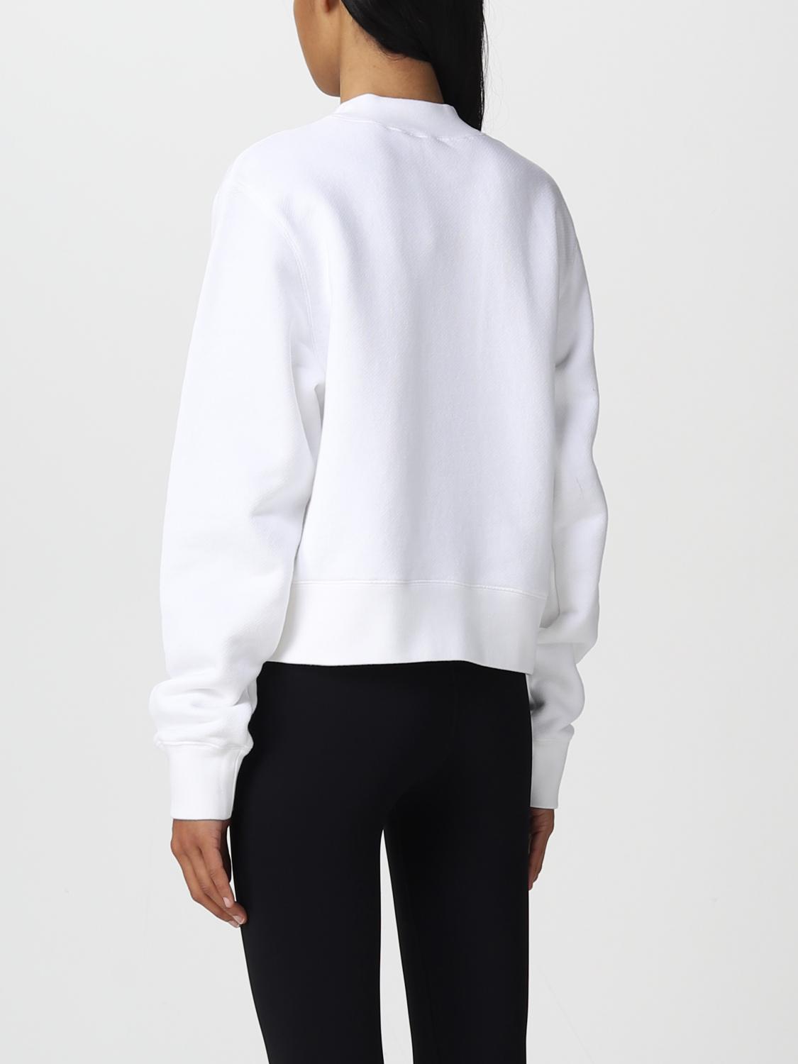 PALM ANGELS SUDADERA: Sudadera mujer Palm Angels, Blanco - Img 3