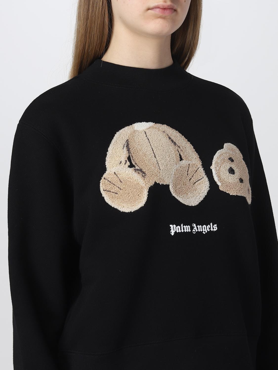 PALM ANGELS SUDADERA: Sudadera mujer Palm Angels, Negro - Img 5