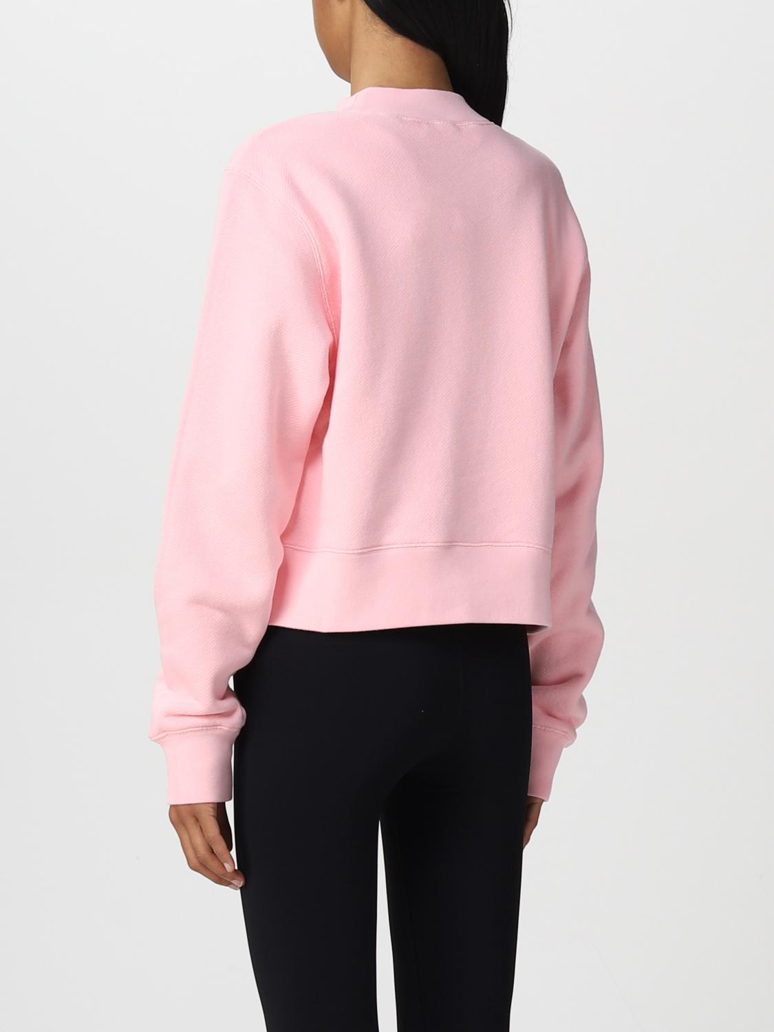 PALM ANGELS SUDADERA: Sudadera mujer Palm Angels, Rosa - Img 3