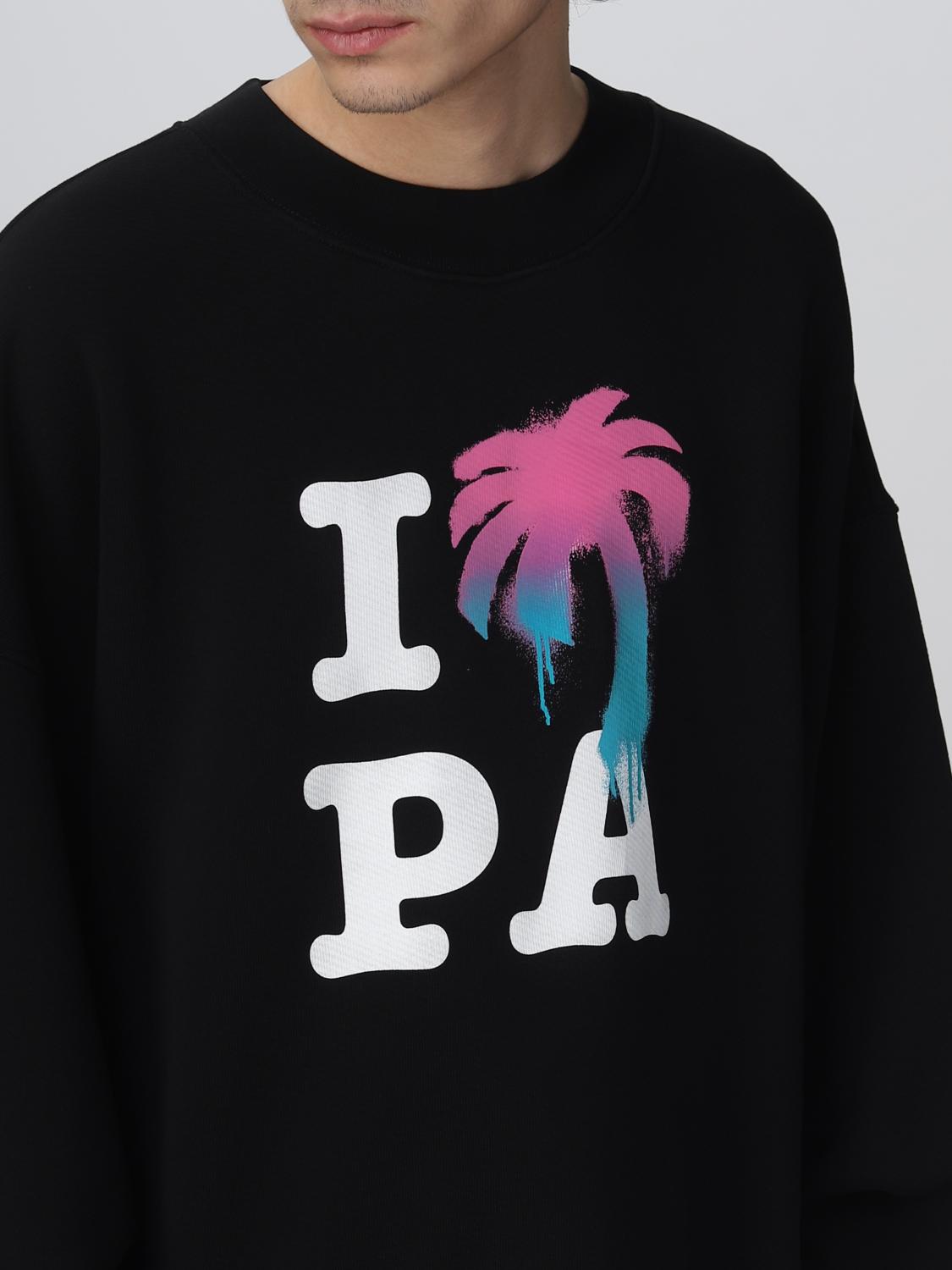 PALM ANGELS SWEATSHIRT: Sweatshirt men Palm Angels, Black - Img 5