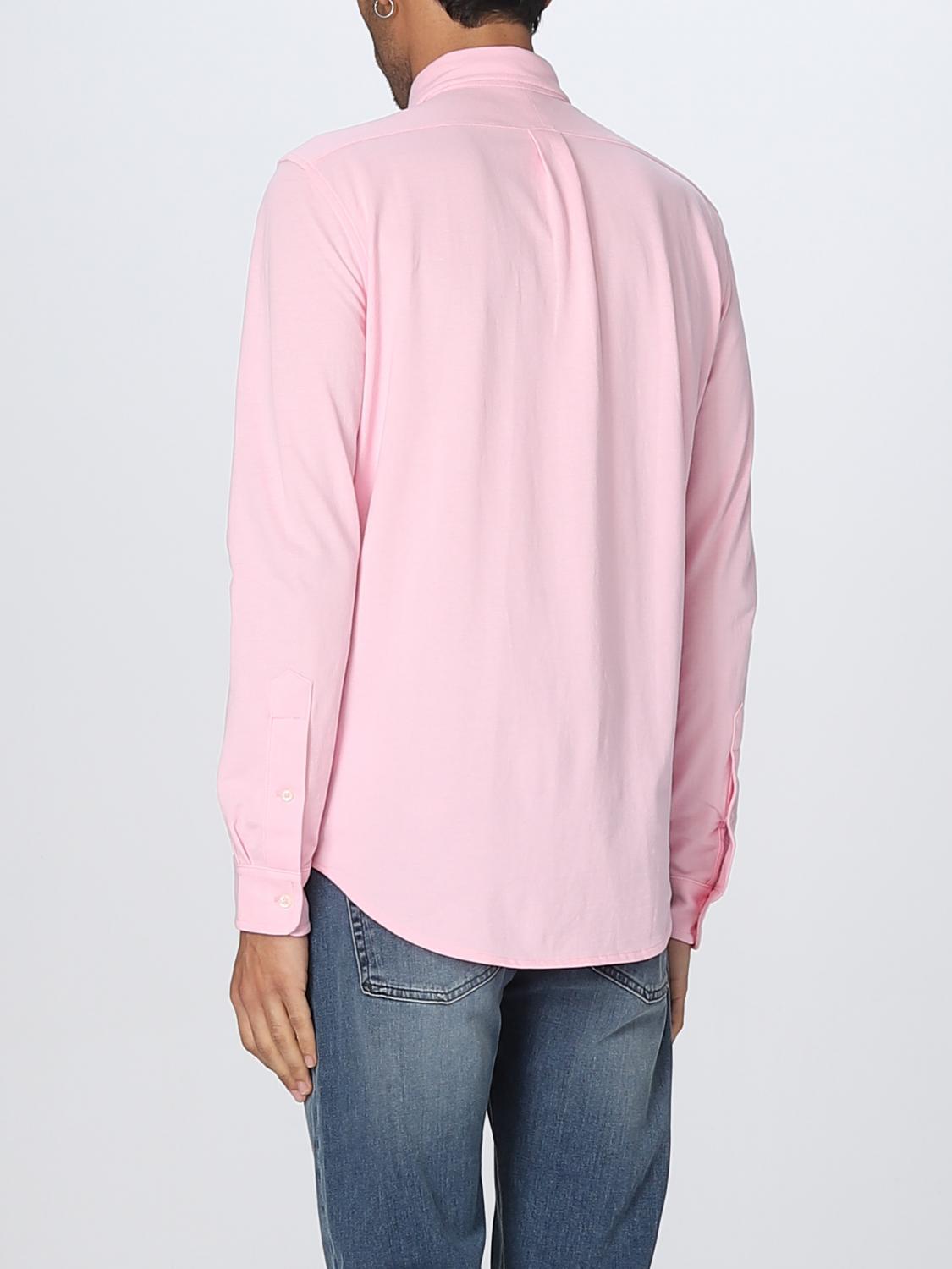 POLO RALPH LAUREN CAMICIA: Camicia Polo Ralph Lauren in misto cotone, Rosa - Img 2