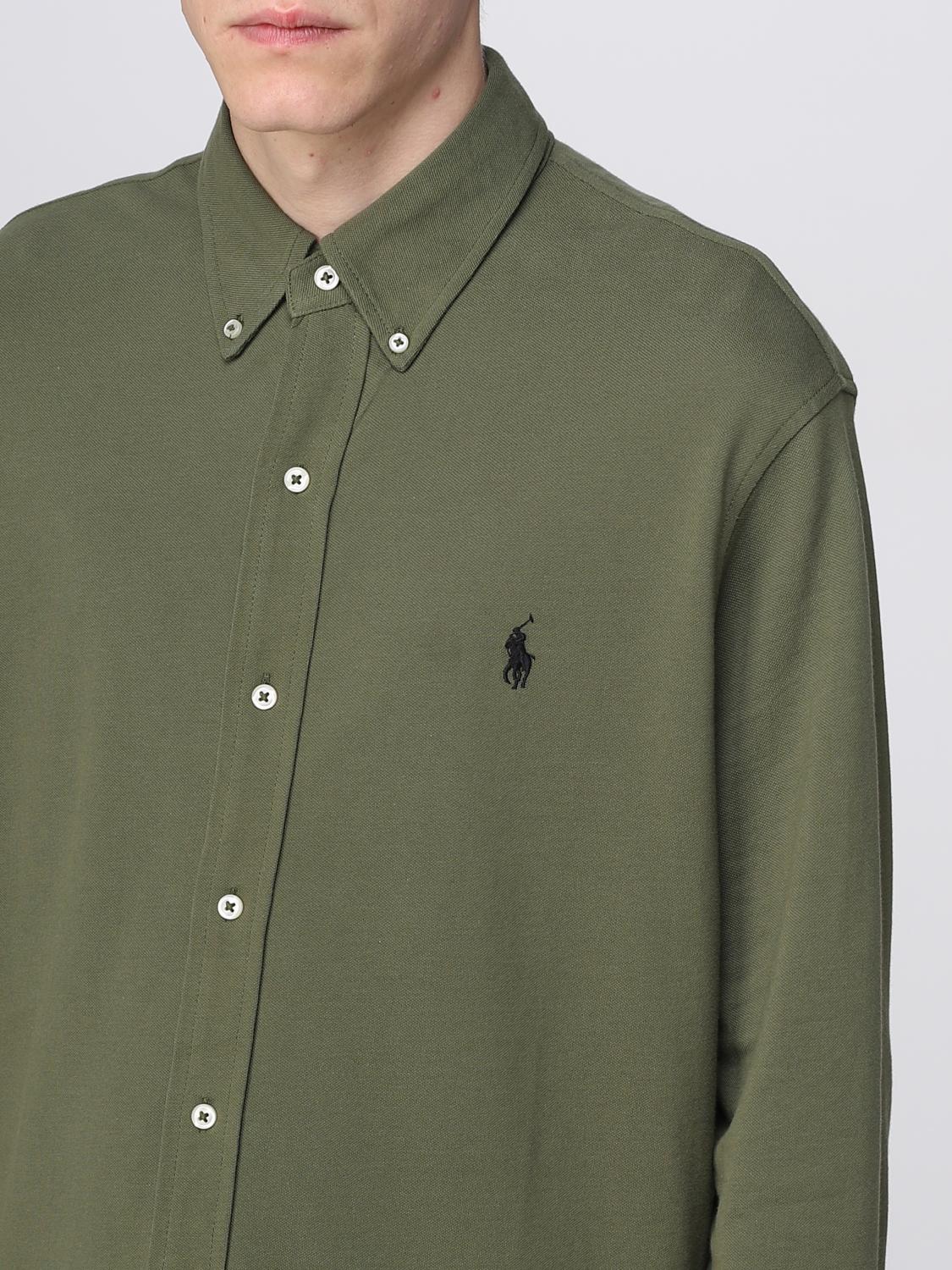 POLO RALPH LAUREN CAMISA: Camisa hombre Polo Ralph Lauren, Verde - Img 3
