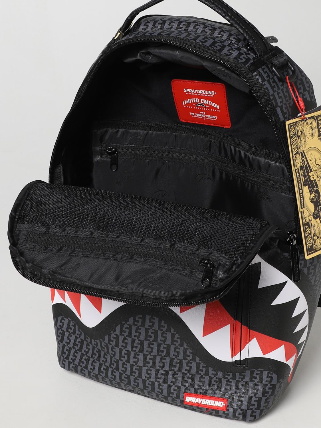 SPRAYGROUND BACKPACK: Backpack men Sprayground, Black - Img 4