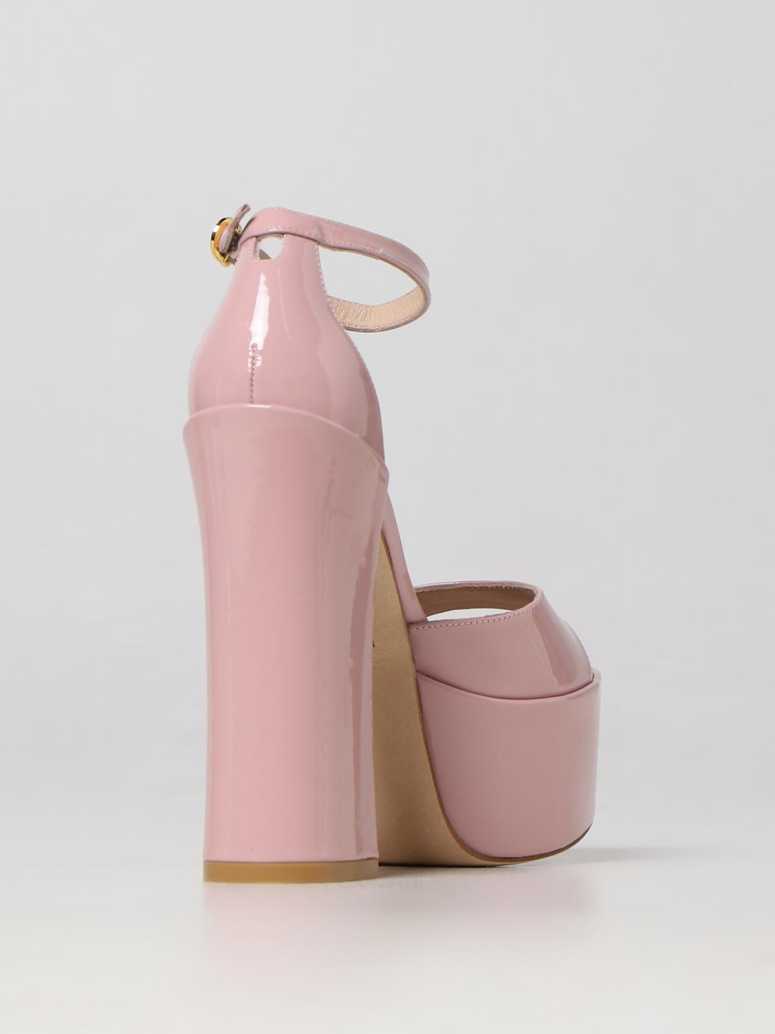 STUART WEITZMAN 高跟凉鞋: 平跟凉鞋 女士 Stuart Weitzman, 粉末色 - Img 3