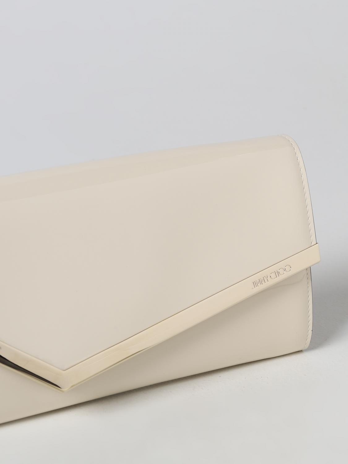 JIMMY CHOO MINI BOLSO: Bolso de mano mujer Jimmy Choo, Blanco - Img 3