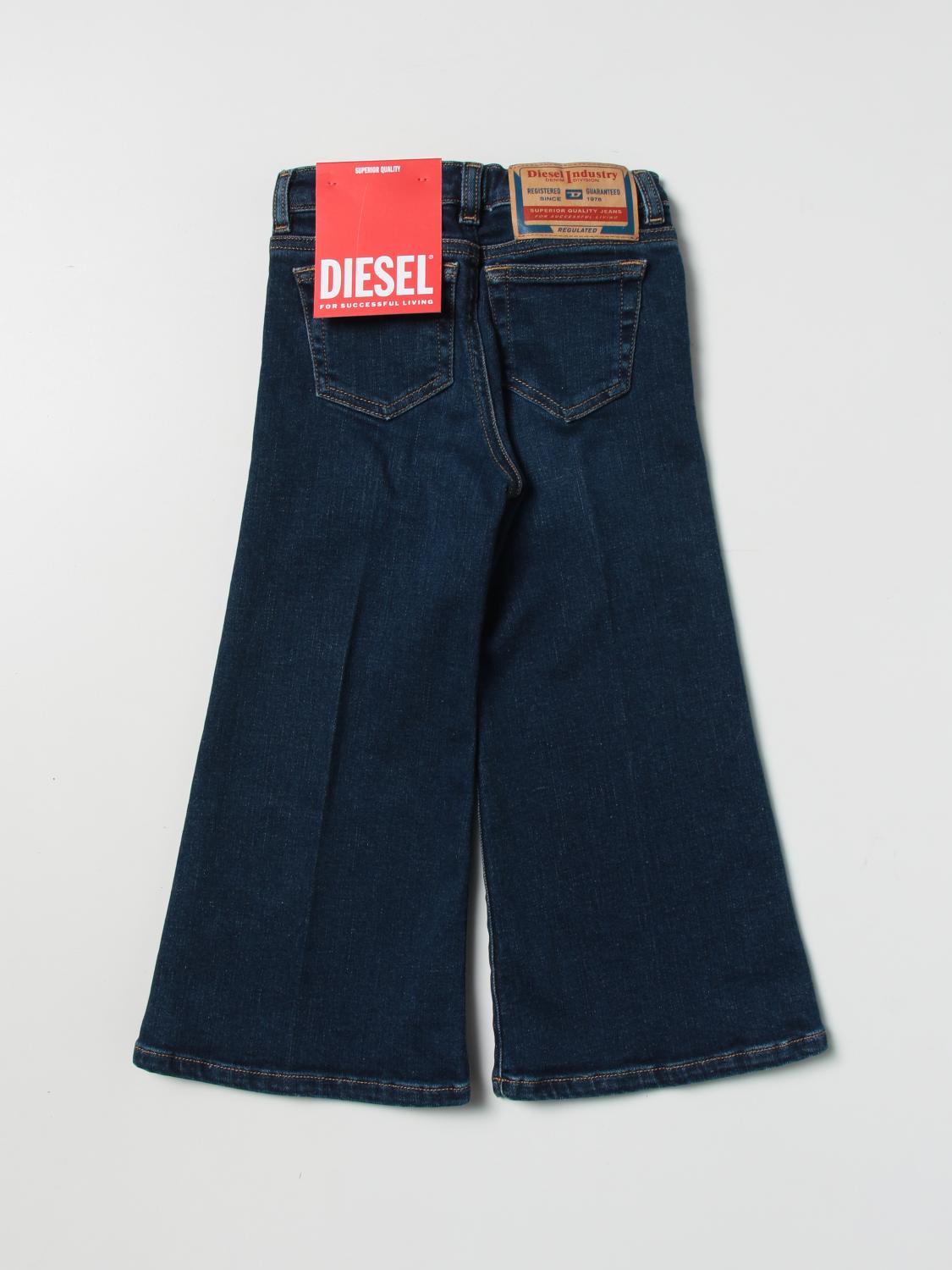 DIESEL ДЖИНСЫ: Брюки Детское Diesel, Синий - Img 2