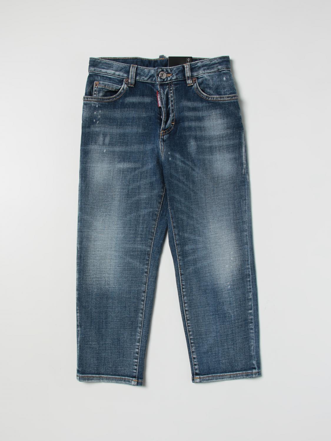 DSQUARED2 JEANS: Pantalon enfant Dsquared2 Junior, Bleu - Img 1