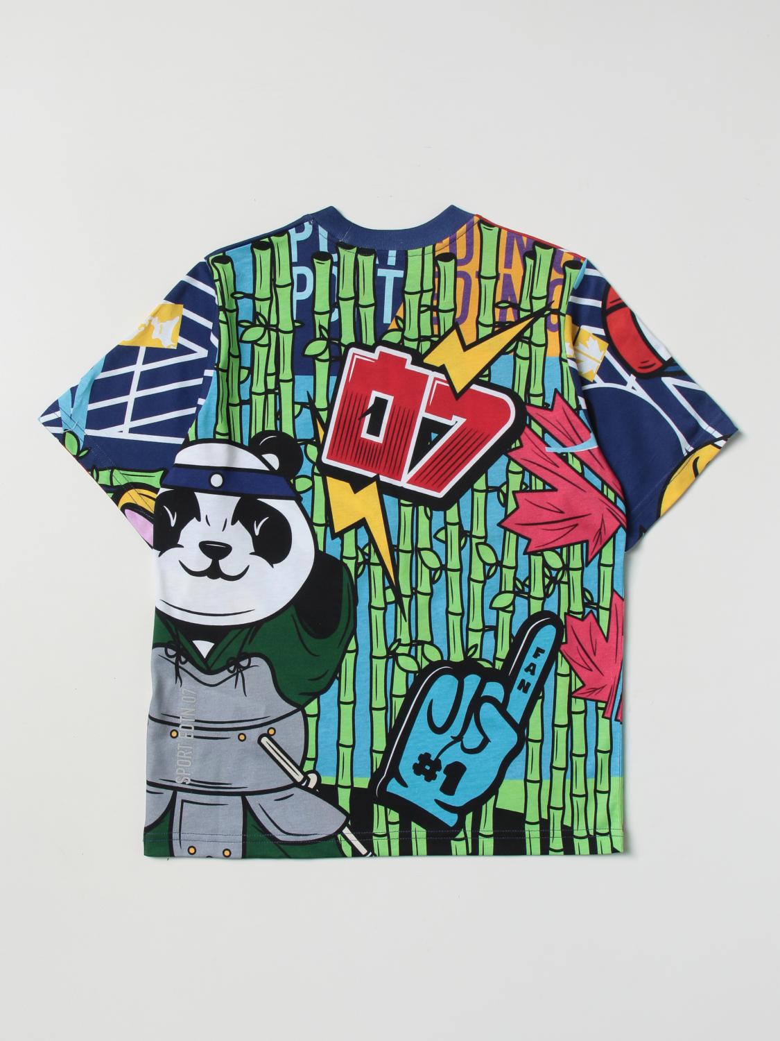 DSQUARED2 CAMISETA: Camiseta niños Dsquared2 Junior, Azul Claro - Img 2