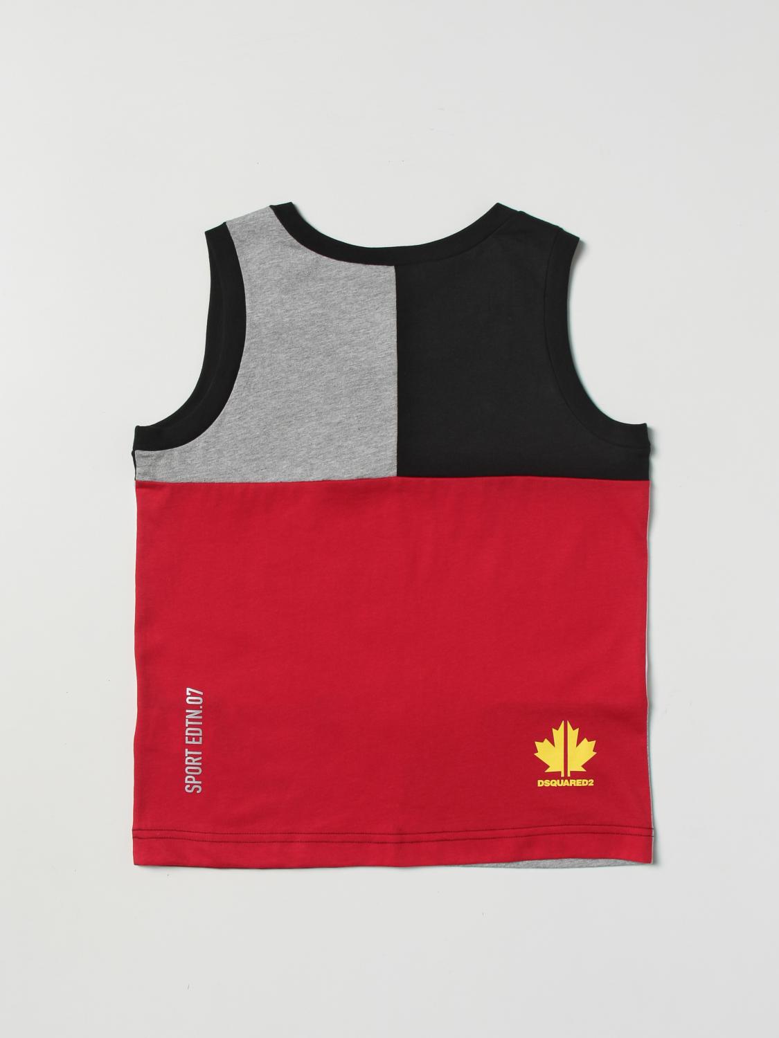 DSQUARED2 CAMISETA: Camiseta niños Dsquared2 Junior, Gris - Img 2