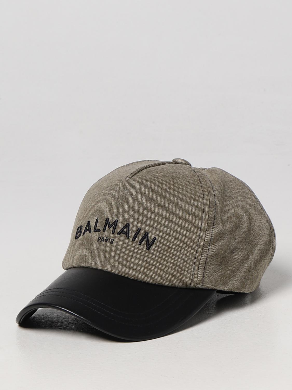 BALMAIN GORRO: Gorro hombre Balmain, Kaki - Img 1