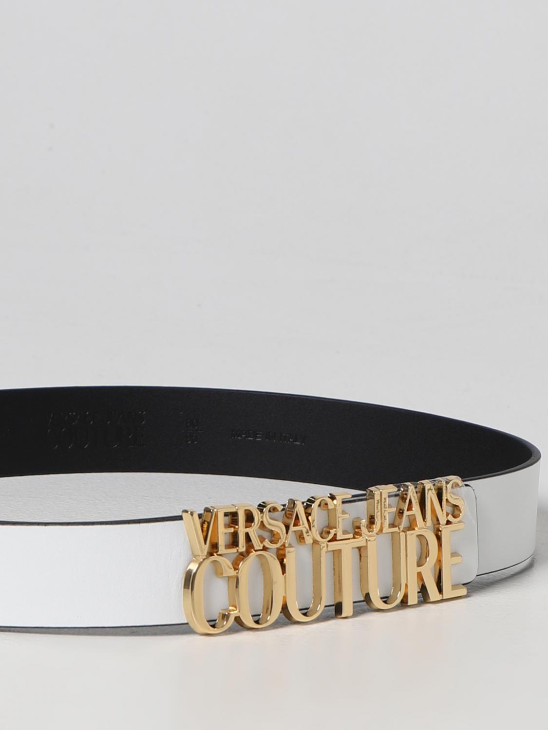 Versace Jeans Couture leather belt - White | 74VA6F0971627