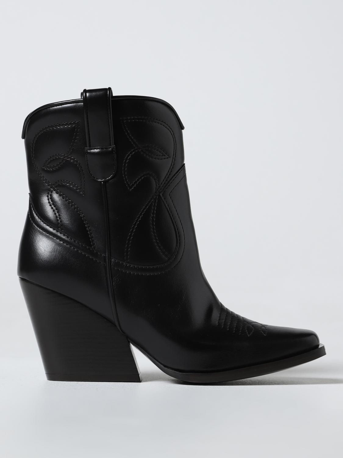 STELLA MCCARTNEY BOTINES PLANOS: Botas mujer Stella McCartney, Negro - Img 1