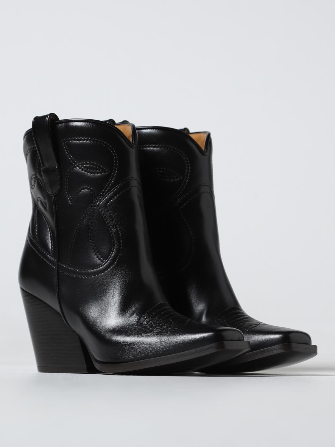 STELLA MCCARTNEY BOTINES PLANOS: Botas mujer Stella McCartney, Negro - Img 2