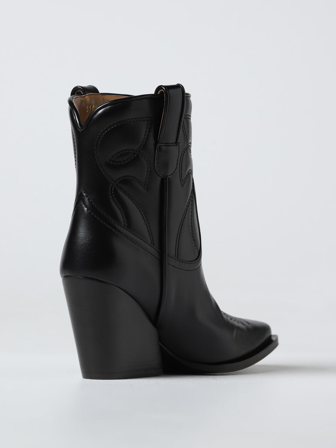STELLA MCCARTNEY BOTINES PLANOS: Botas mujer Stella McCartney, Negro - Img 3