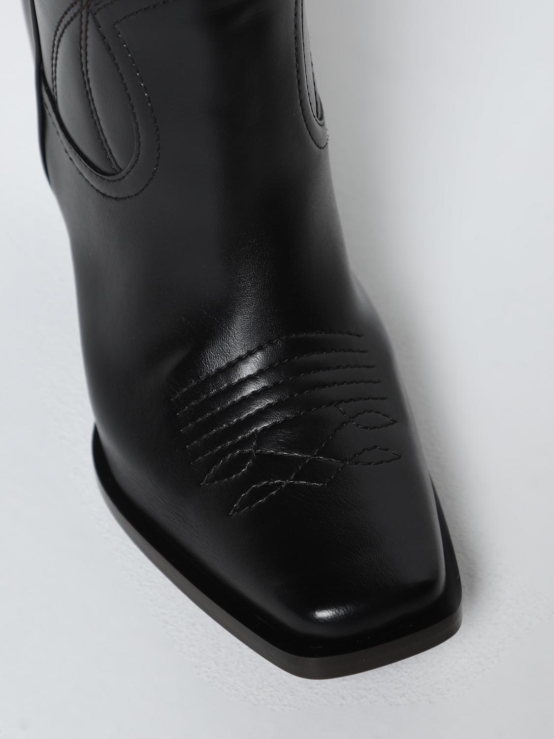 STELLA MCCARTNEY BOTINES PLANOS: Botas mujer Stella McCartney, Negro - Img 4
