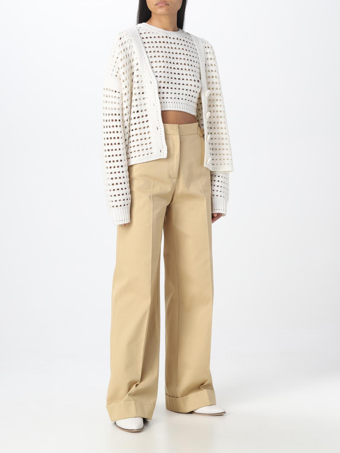 SEE BY CHLOÉ CARDIGAN: Pull femme See by ChloÉ, Blanc - Img 2