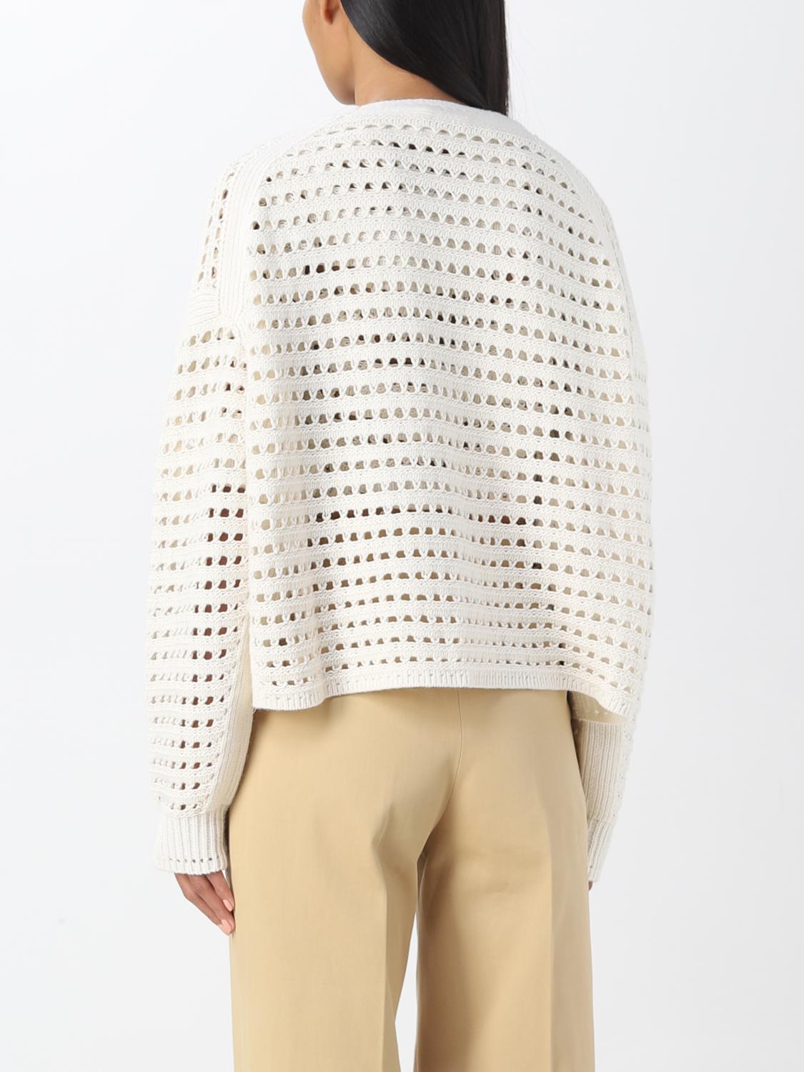 SEE BY CHLOÉ CARDIGAN: Pull femme See by ChloÉ, Blanc - Img 3