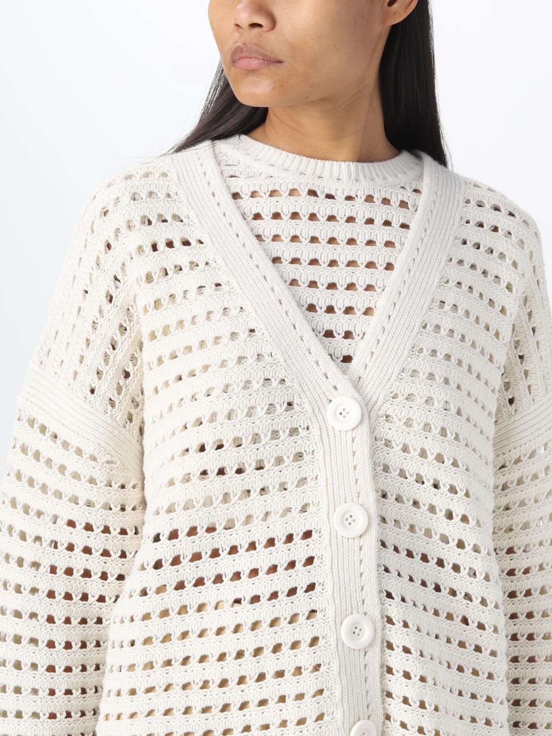 SEE BY CHLOÉ CARDIGAN: Pull femme See by ChloÉ, Blanc - Img 5