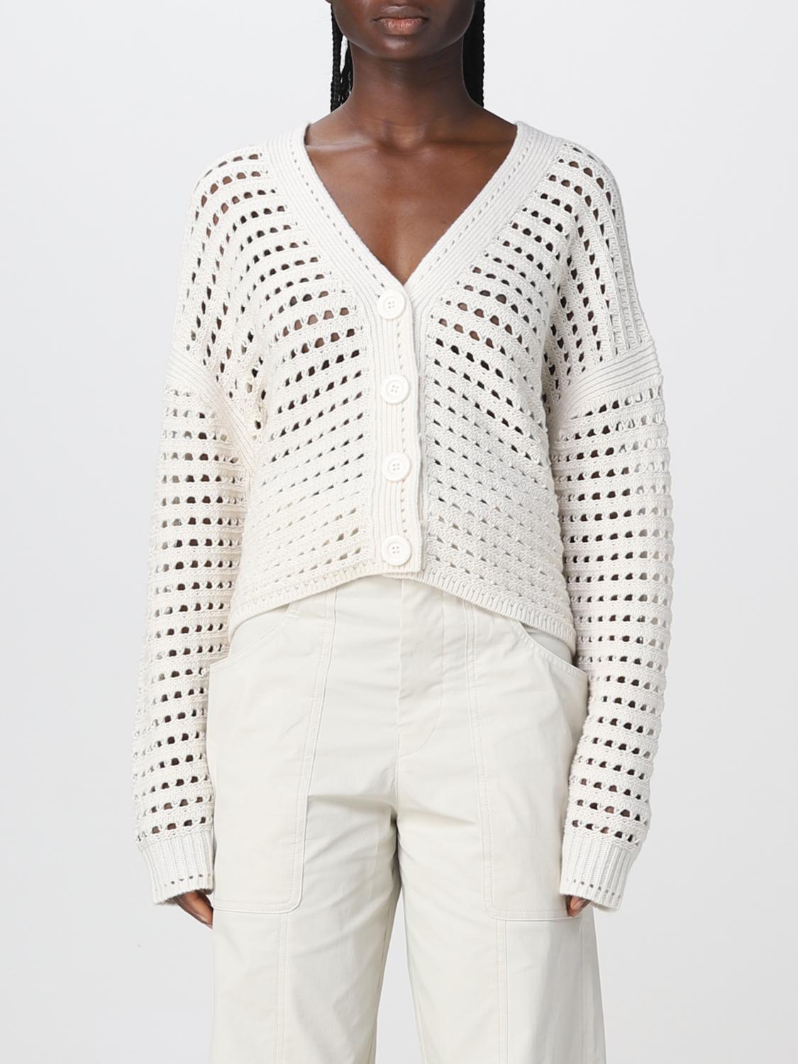 SEE BY CHLOÉ CARDIGAN: Pull femme See by ChloÉ, Vert - Img 1