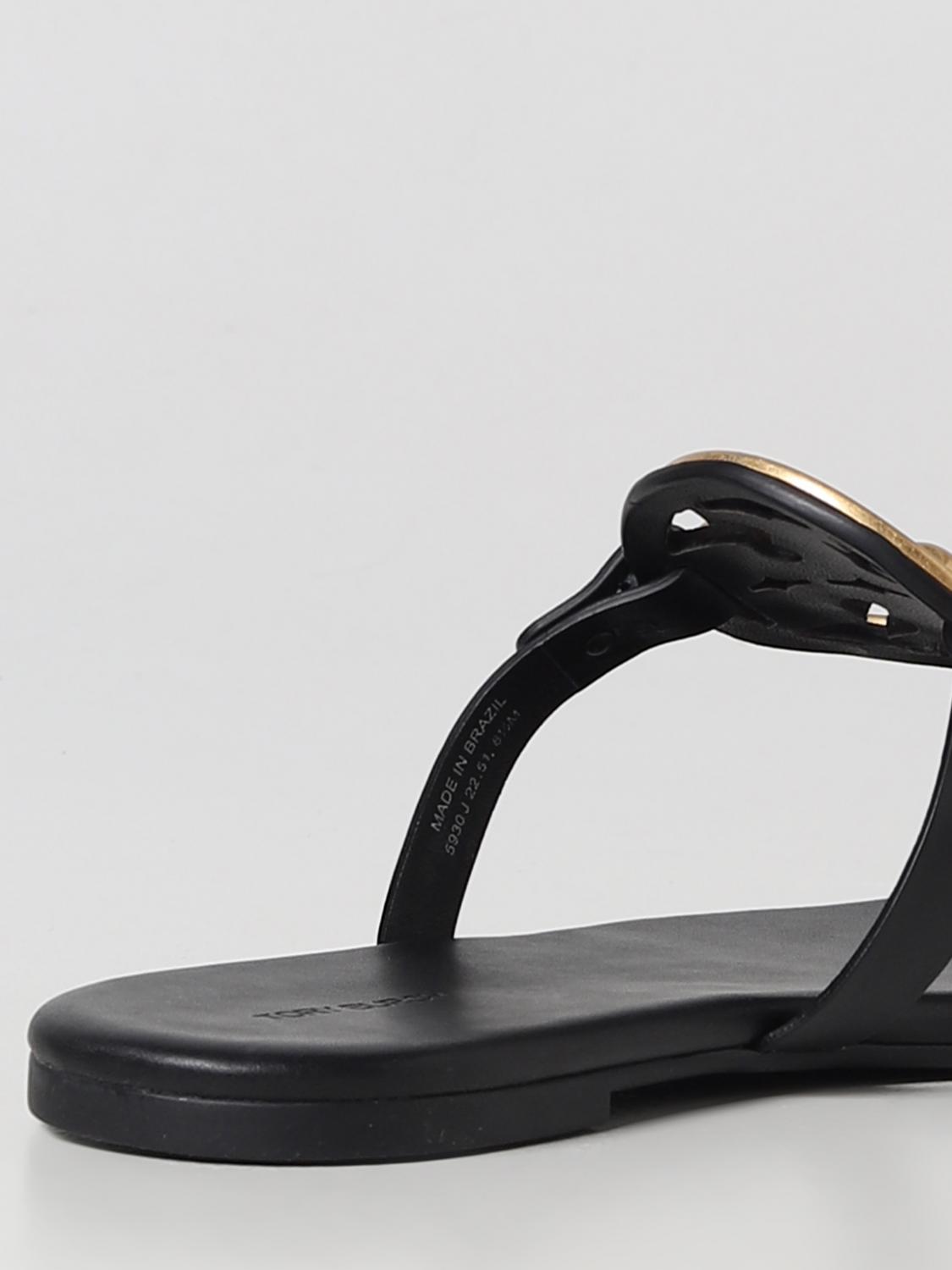 TORY BURCH FLACHE SANDALEN: Schuhe damen Tory Burch, Schwarz - Img 3