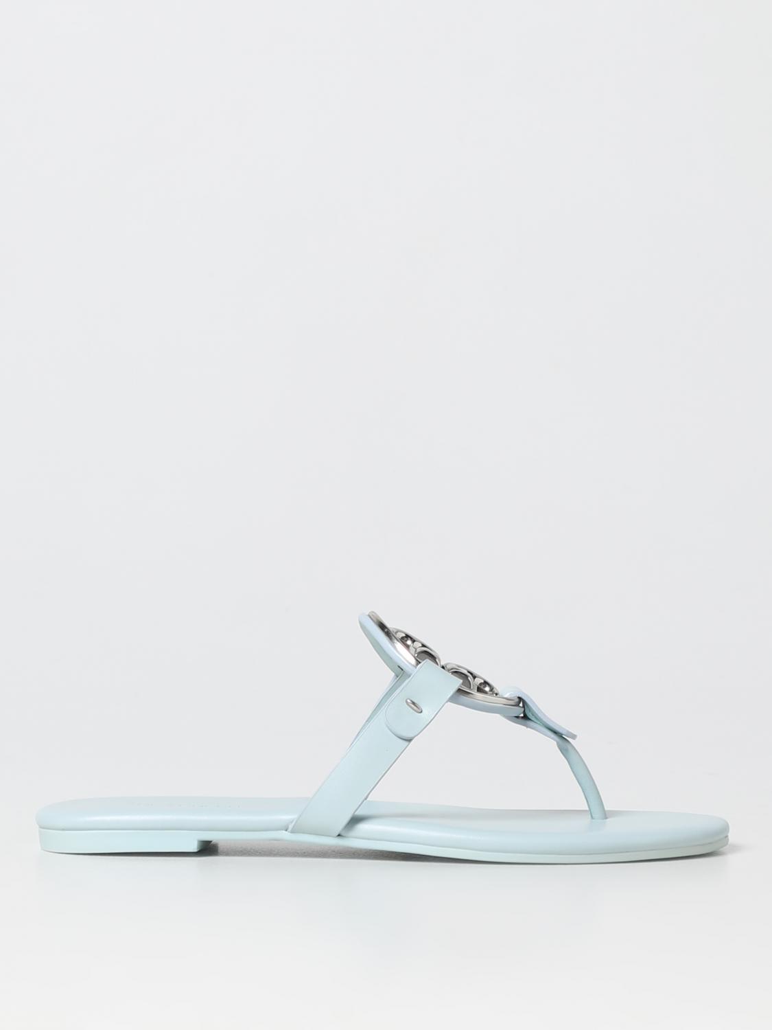 TORY BURCH FLACHE SANDALEN: Schuhe damen Tory Burch, Blau - Img 1