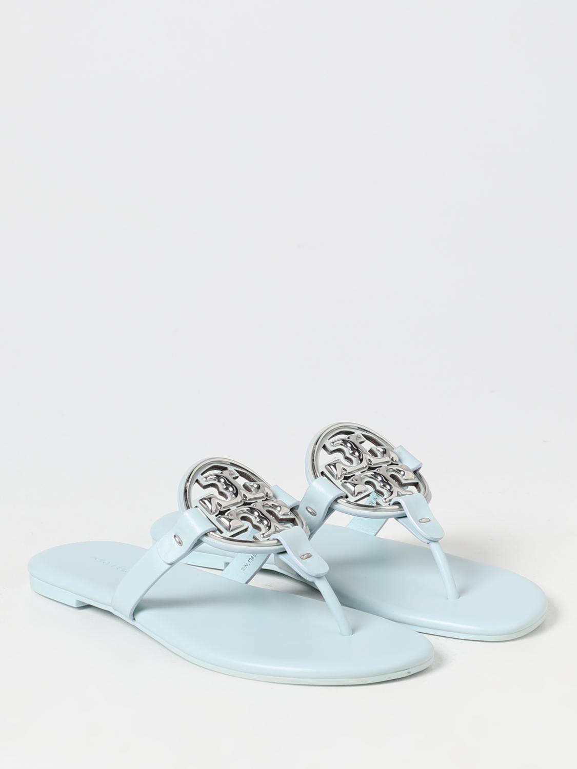 TORY BURCH FLACHE SANDALEN: Schuhe damen Tory Burch, Blau - Img 2