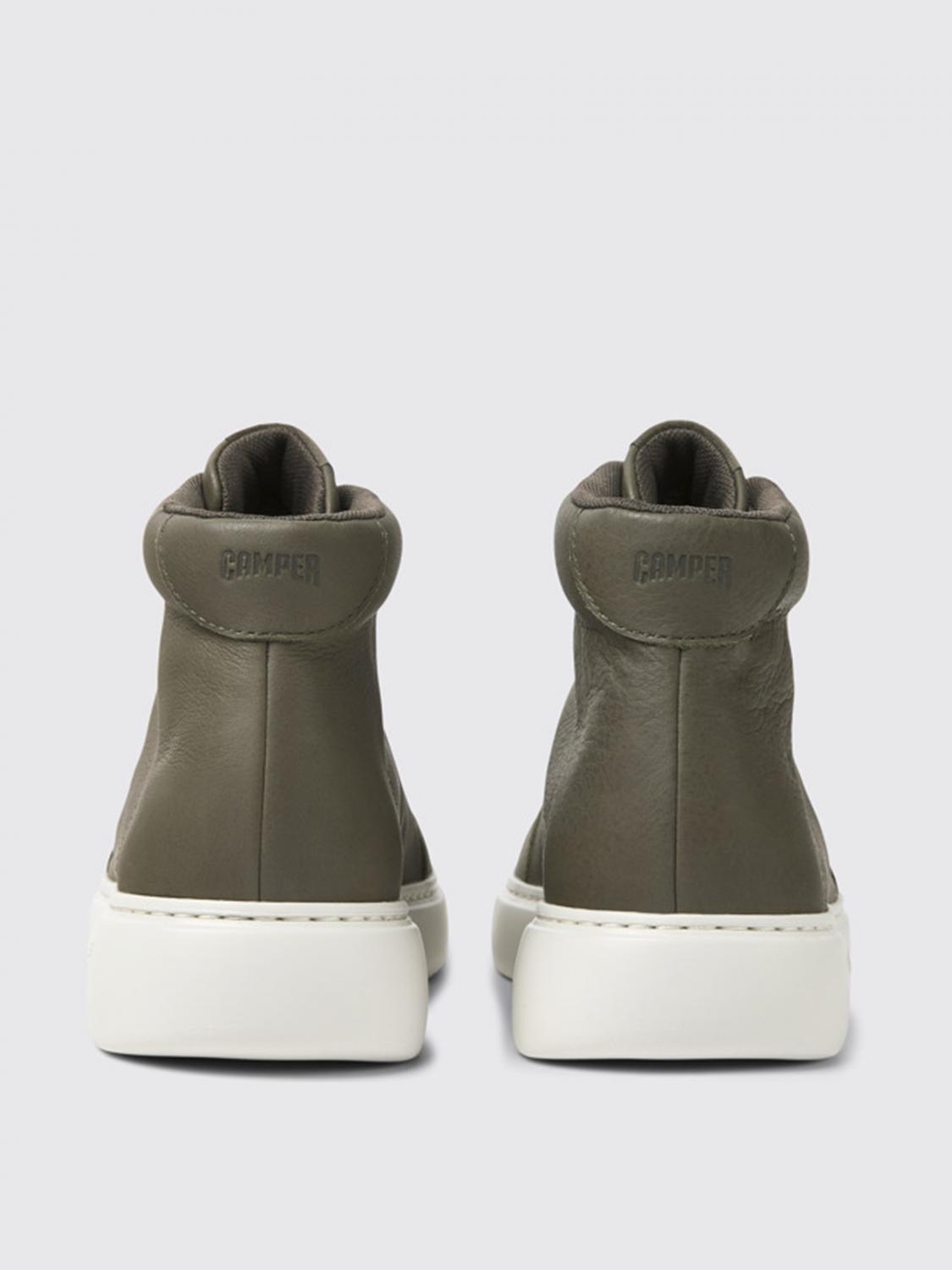CAMPER STIVALETTI: Stivaletto Runner K21 Camper in pelle, Verde - Img 3