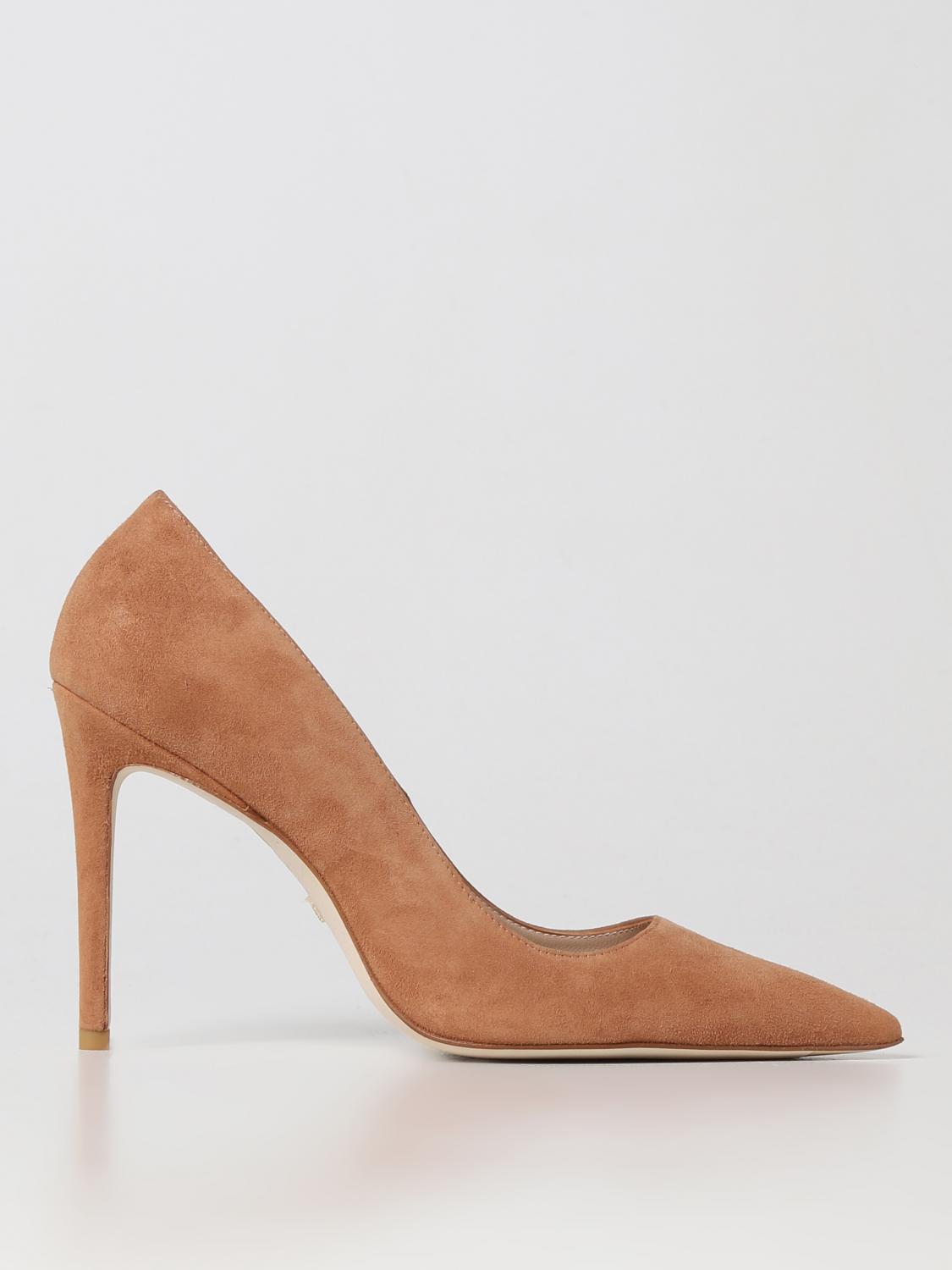 STUART WEITZMAN DÉCOLLETÉ: Décolleté Stuart Weitzman in suede, Marrone - Img 1