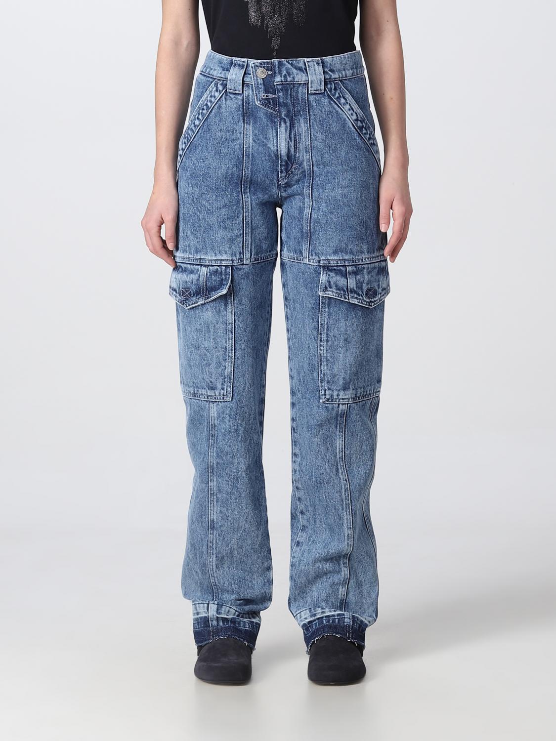 ISABEL MARANT ETOILE JEANS: Pants woman Isabel Marant Etoile, Gnawed Blue - Img 1