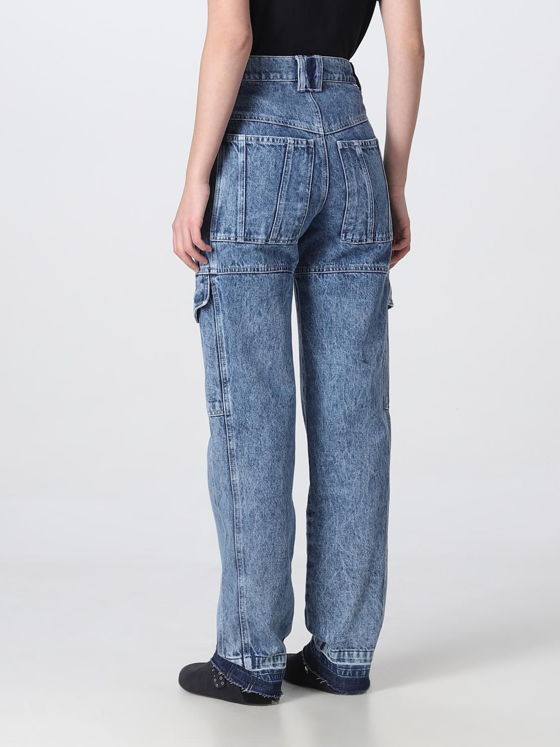 ISABEL MARANT ETOILE JEANS: Pants woman Isabel Marant Etoile, Gnawed Blue - Img 3