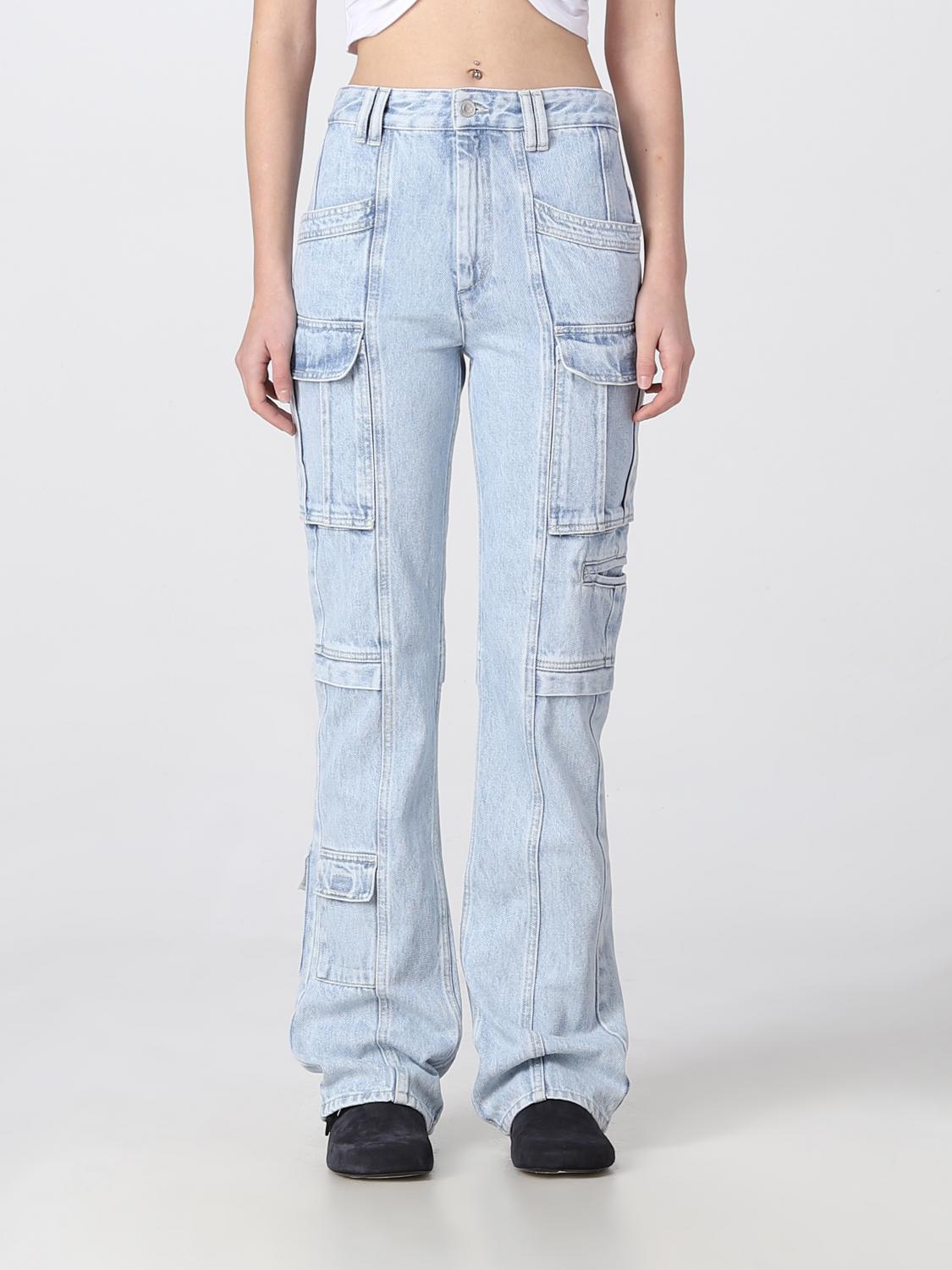 ISABEL MARANT JEANS: Pants woman Isabel Marant, Gnawed Blue - Img 1