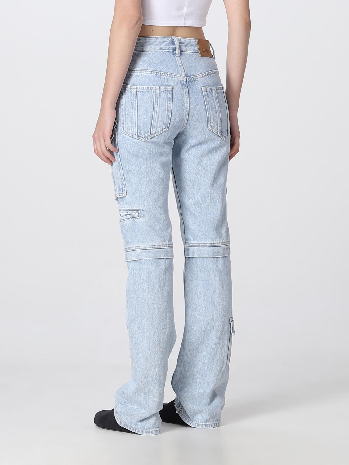 ISABEL MARANT JEANS: Pants woman Isabel Marant, Gnawed Blue - Img 3