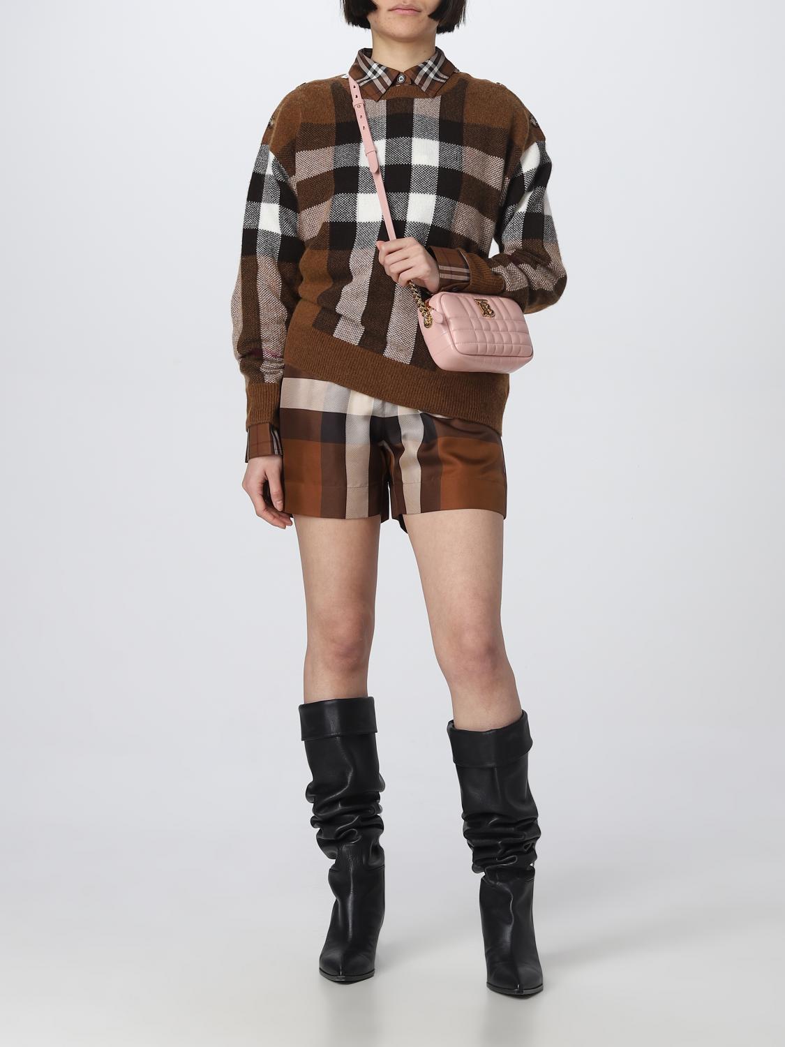 BURBERRY BORSA MINI: Borsa Burberry in pelle trapuntata, Rosa - Img 2