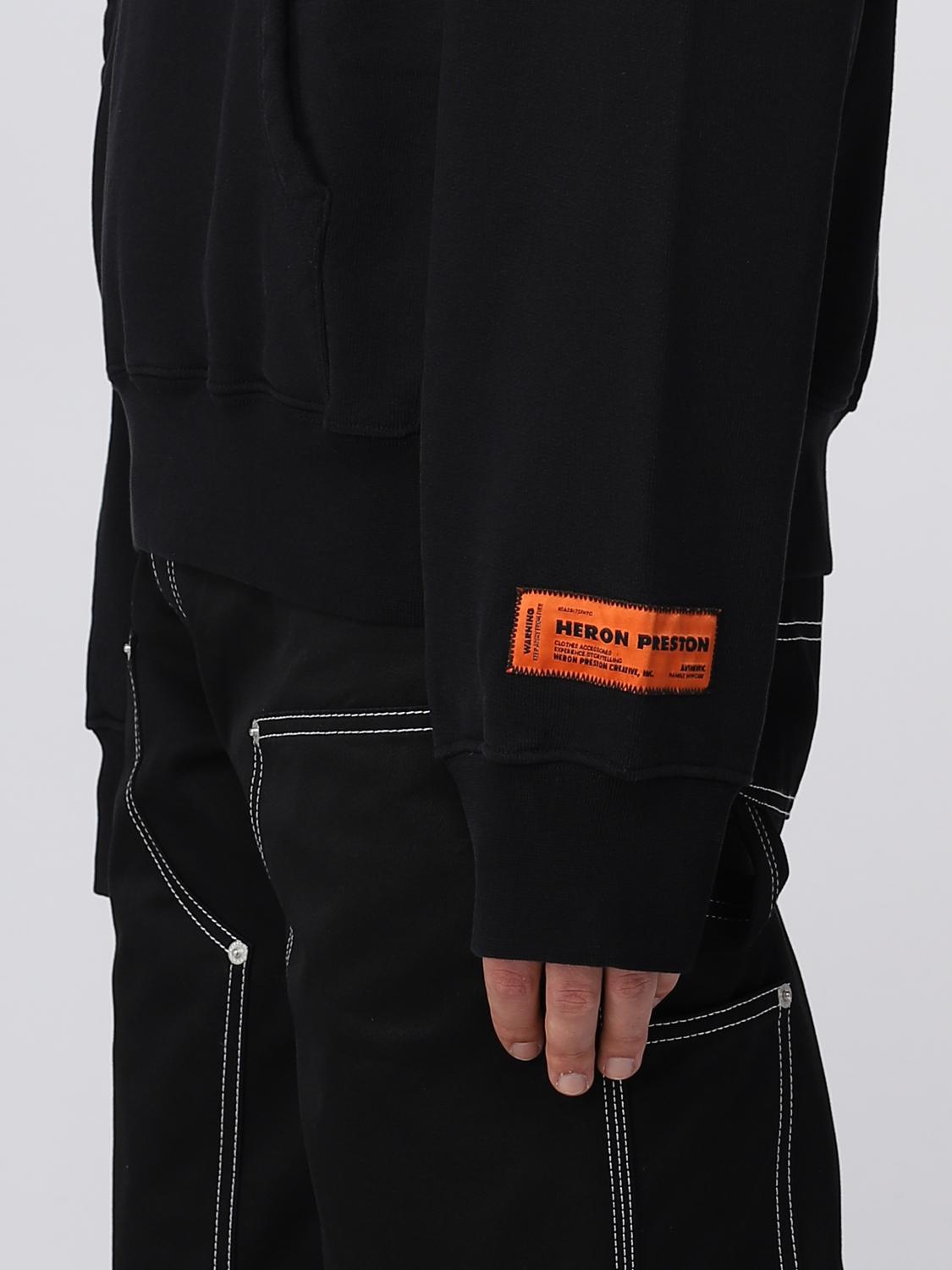 HERON PRESTON SWEATSHIRT: Pull homme Heron Preston, Noir - Img 4