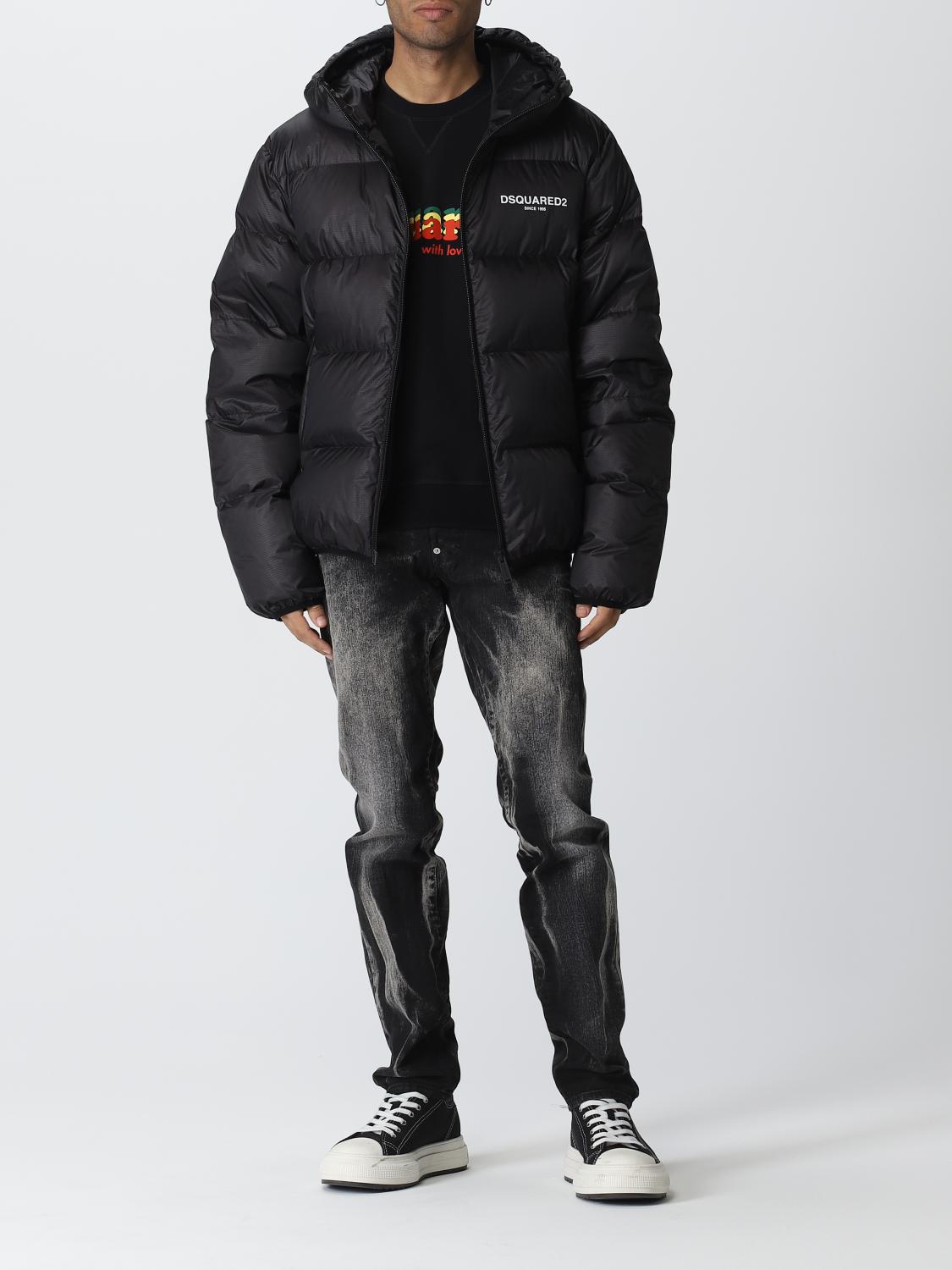 DSQUARED2 GIACCA: Giacca uomo Dsquared2, Nero - Img 2