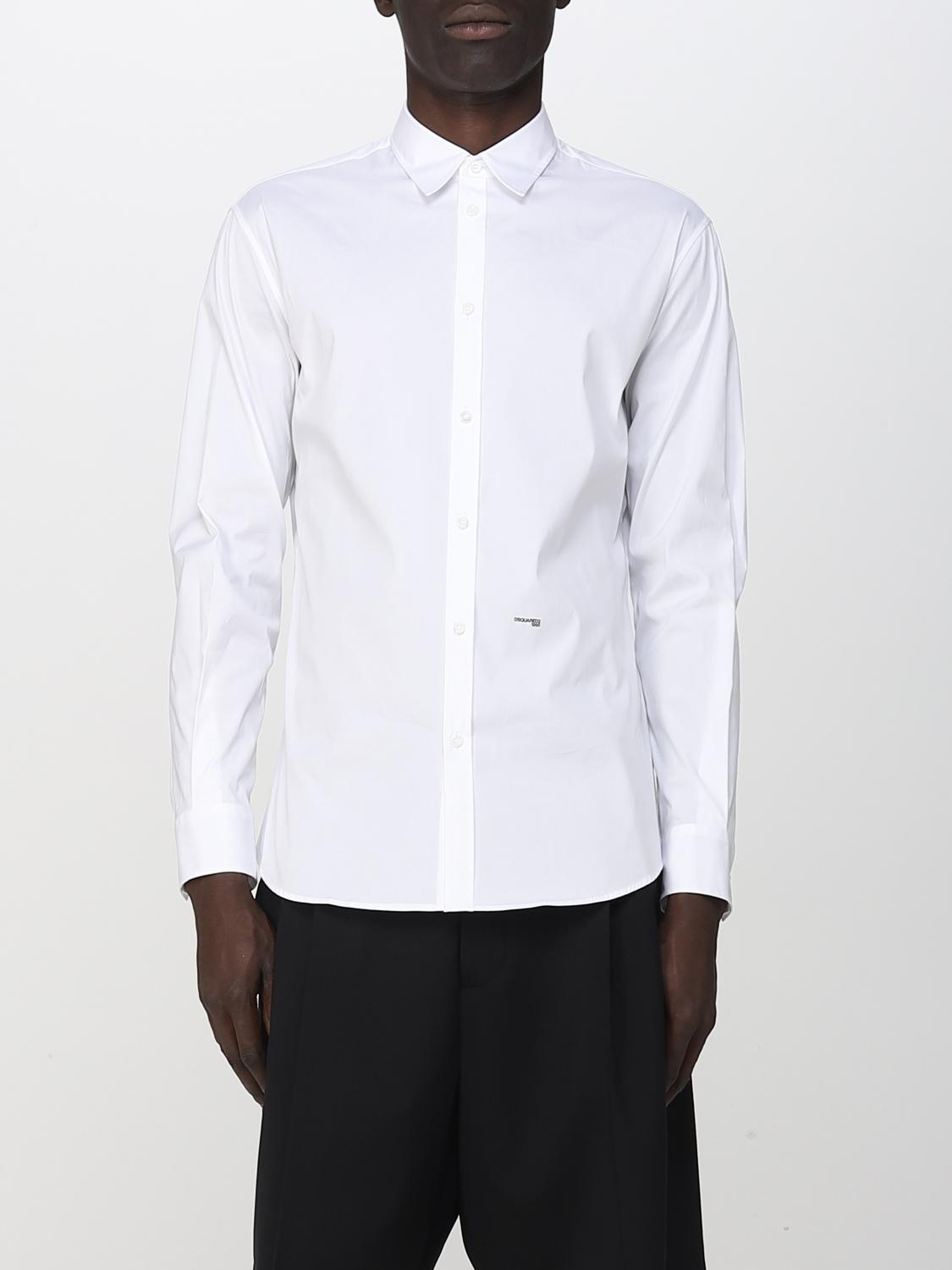 DSQUARED2 CHEMISE: Chemise homme Dsquared2, Blanc - Img 1