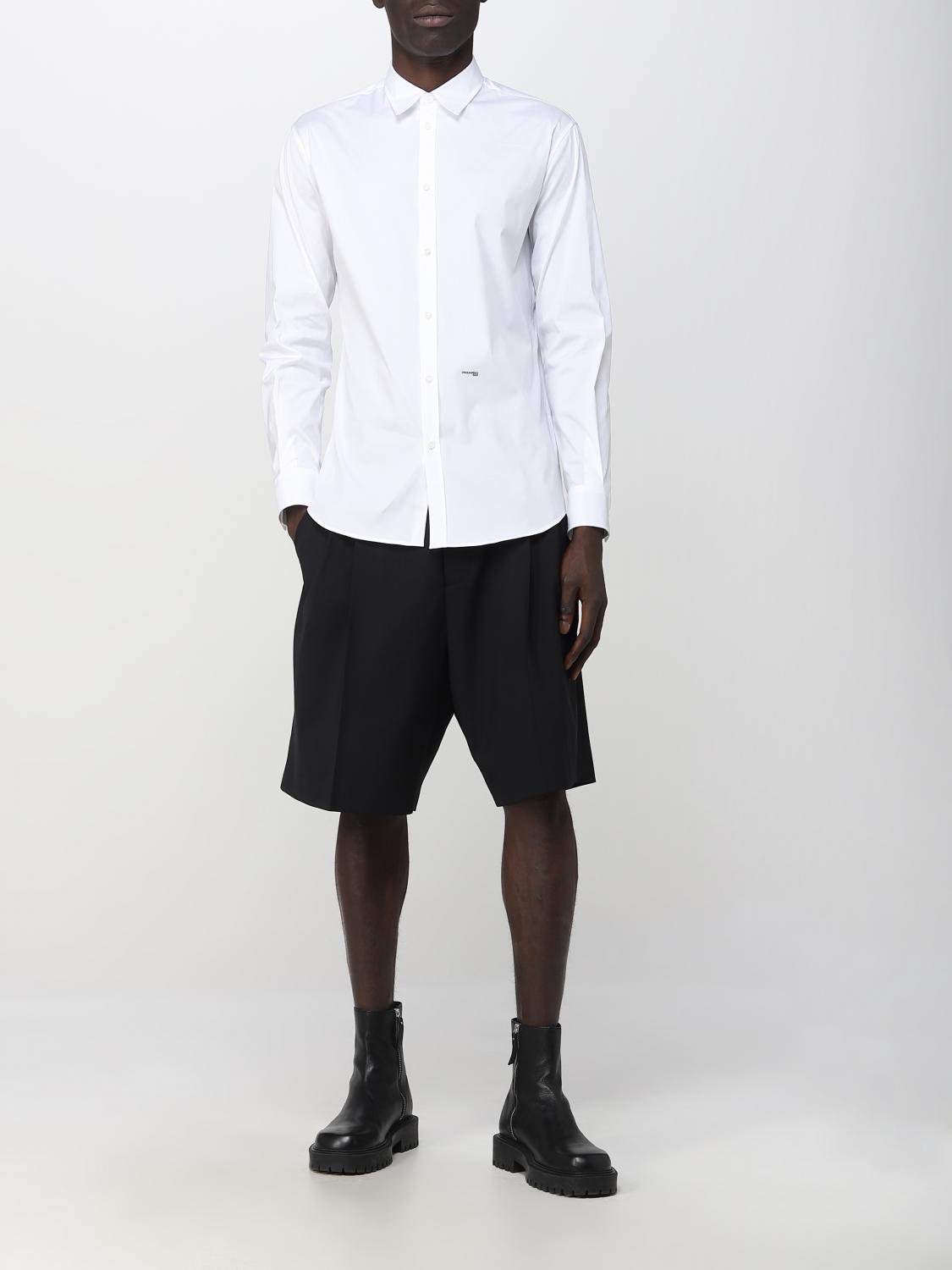 DSQUARED2 CHEMISE: Chemise homme Dsquared2, Blanc - Img 2