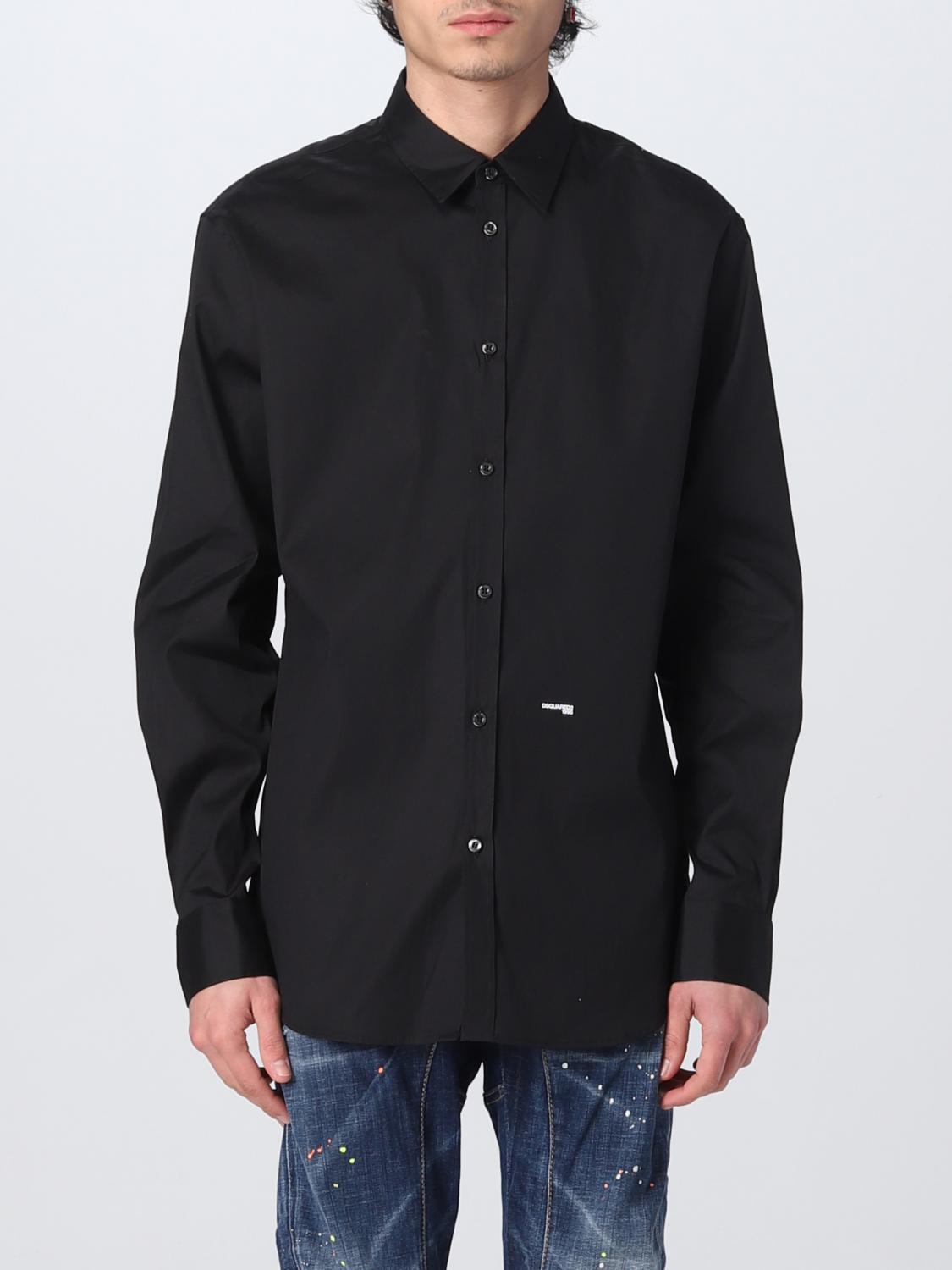 DSQUARED2 CAMISA: Camisa hombre Dsquared2, Negro - Img 1