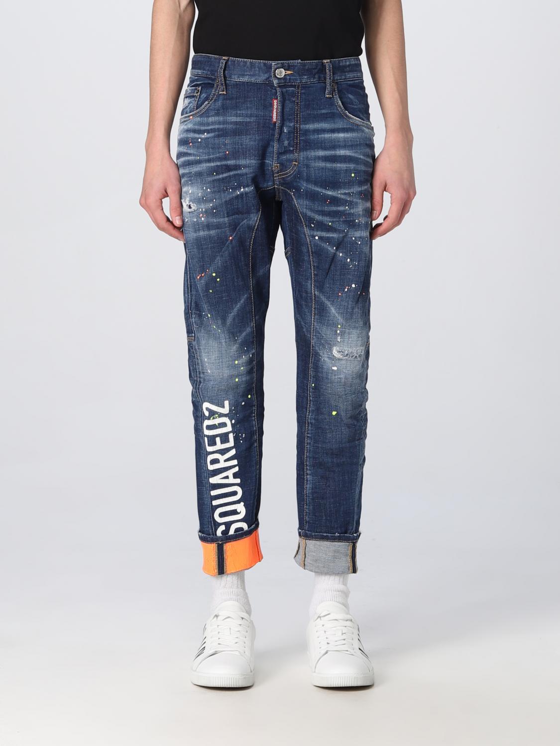 DSQUARED2 JEANS: Dsquared2 denim jeans, Navy - Img 1