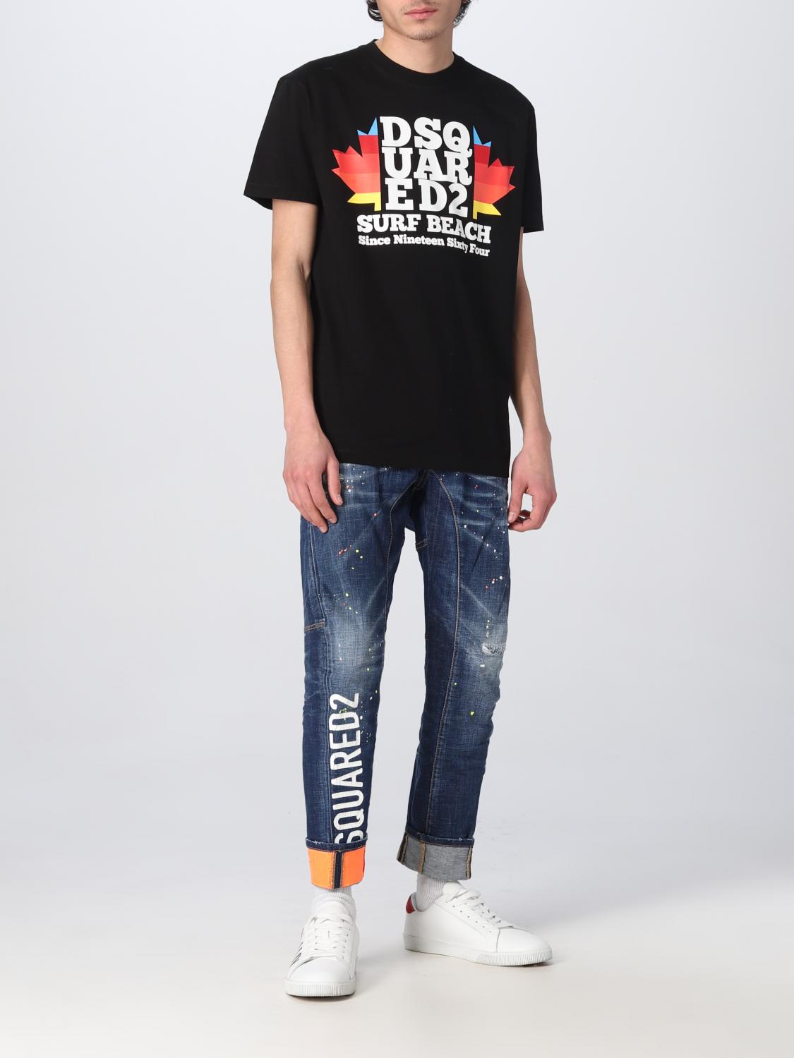 DSQUARED2 JEANS: Dsquared2 denim jeans, Navy - Img 2
