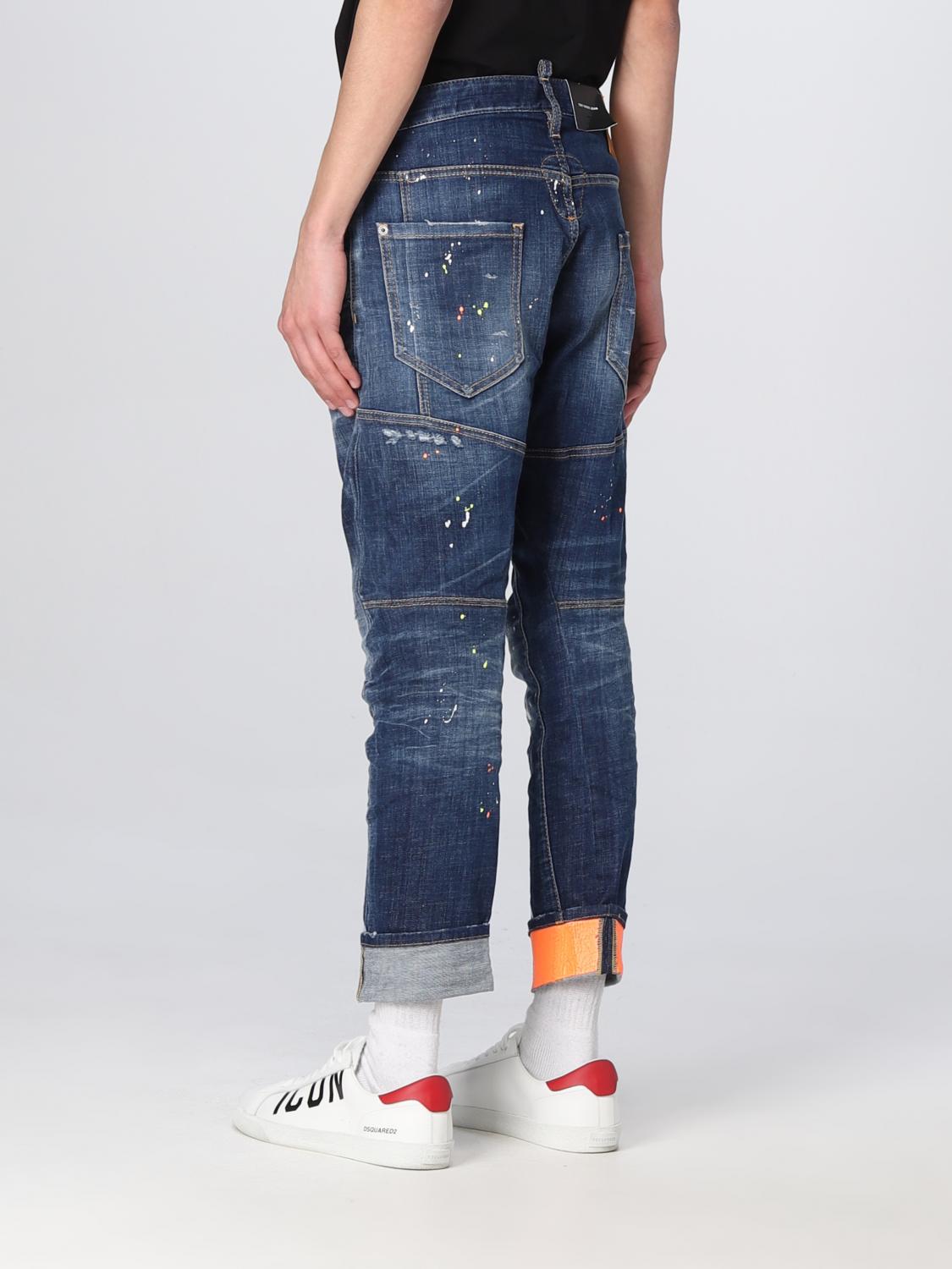 DSQUARED2 JEANS: Dsquared2 denim jeans, Navy - Img 3