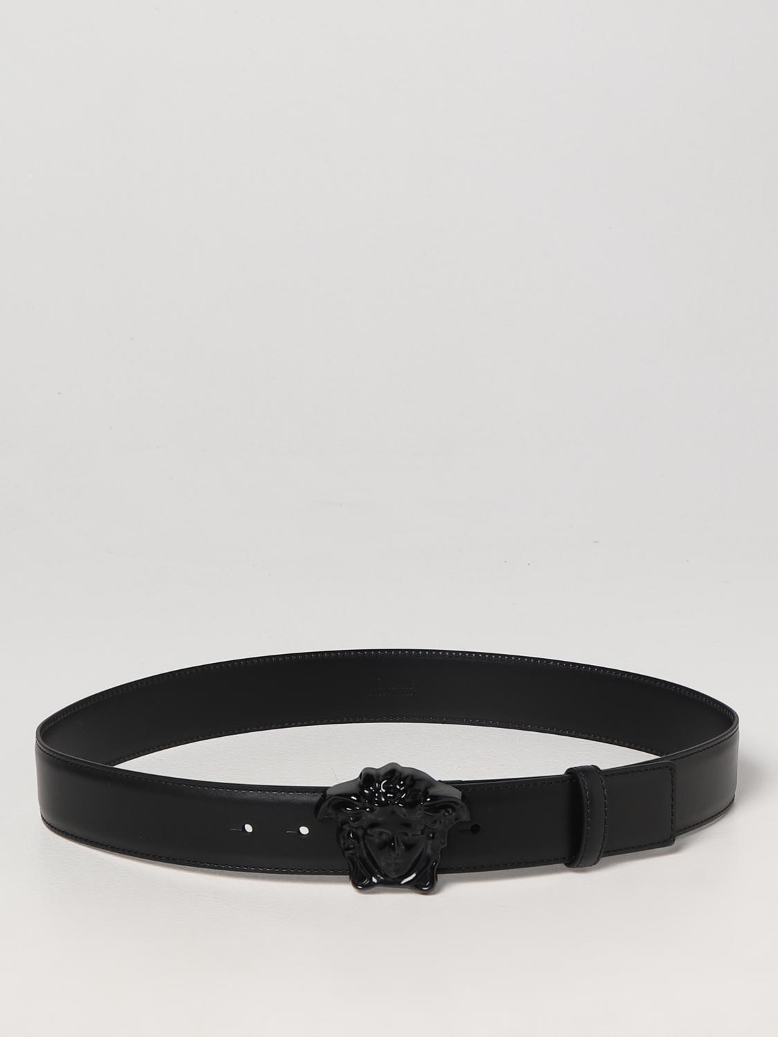 VERSACE CINTURA: Cintura Versace in pelle, Nero 1 - Img 1