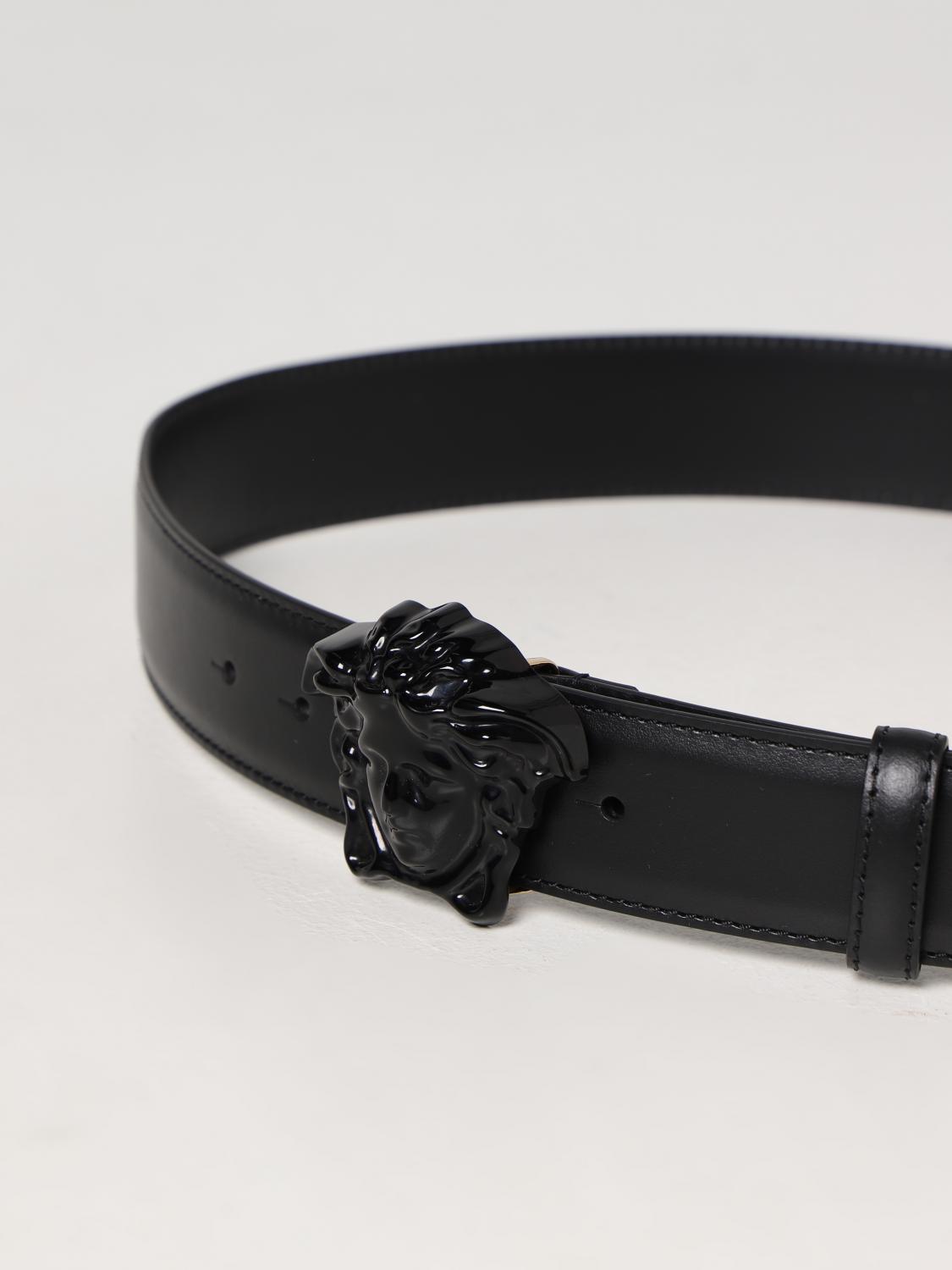 VERSACE CINTURA: Cintura Versace in pelle, Nero 1 - Img 2