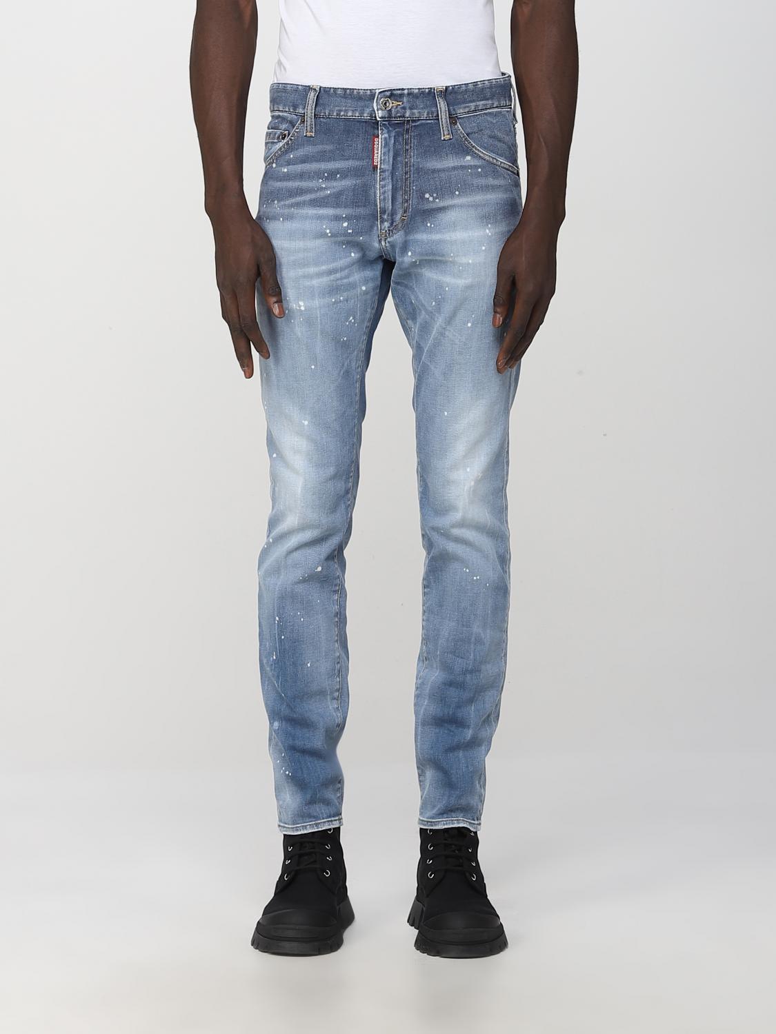 DSQUARED2 JEANS: Jeans hombre Dsquared2, Azul Marino - Img 1