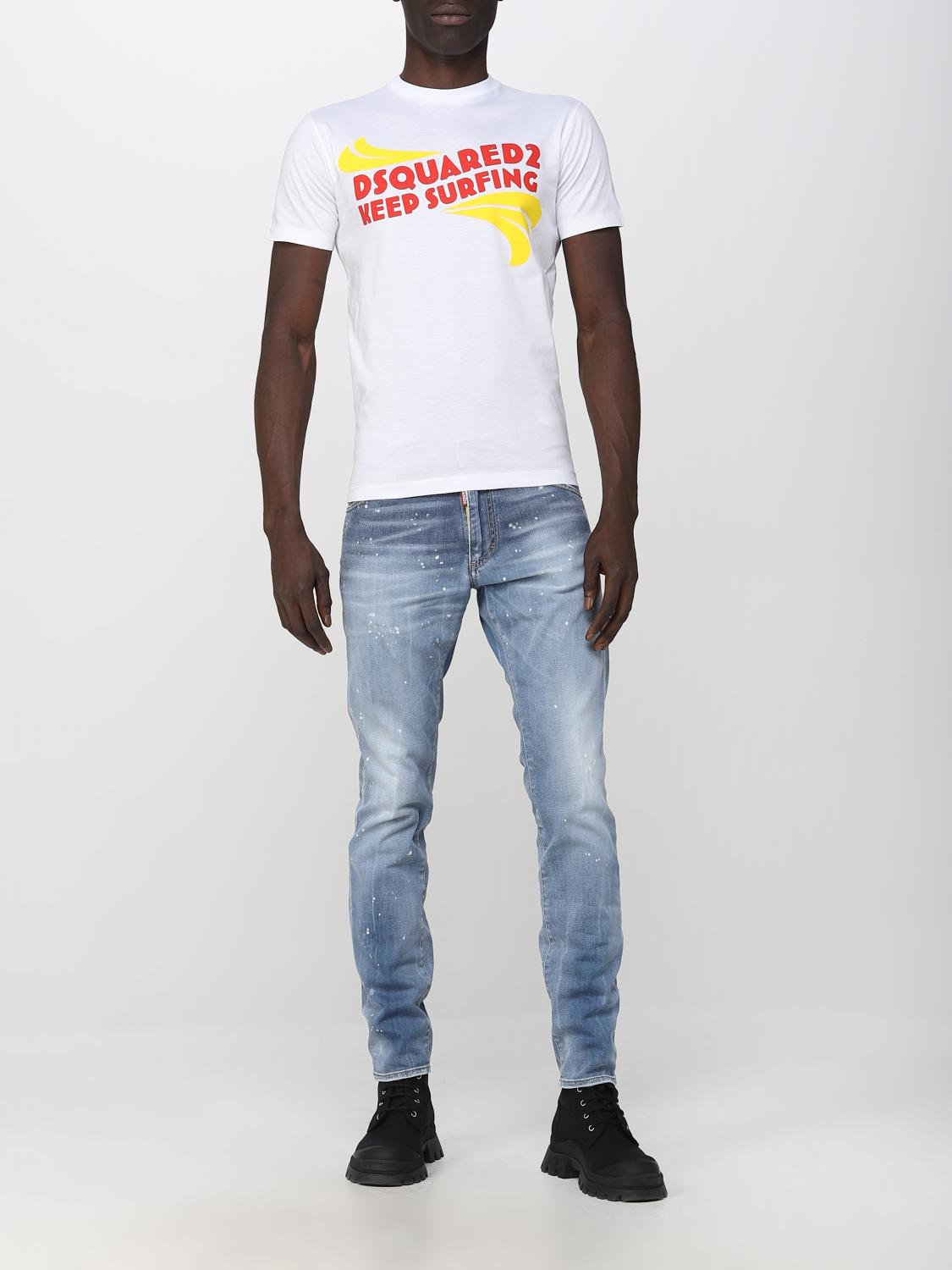 DSQUARED2 JEANS: Jeans hombre Dsquared2, Azul Marino - Img 2