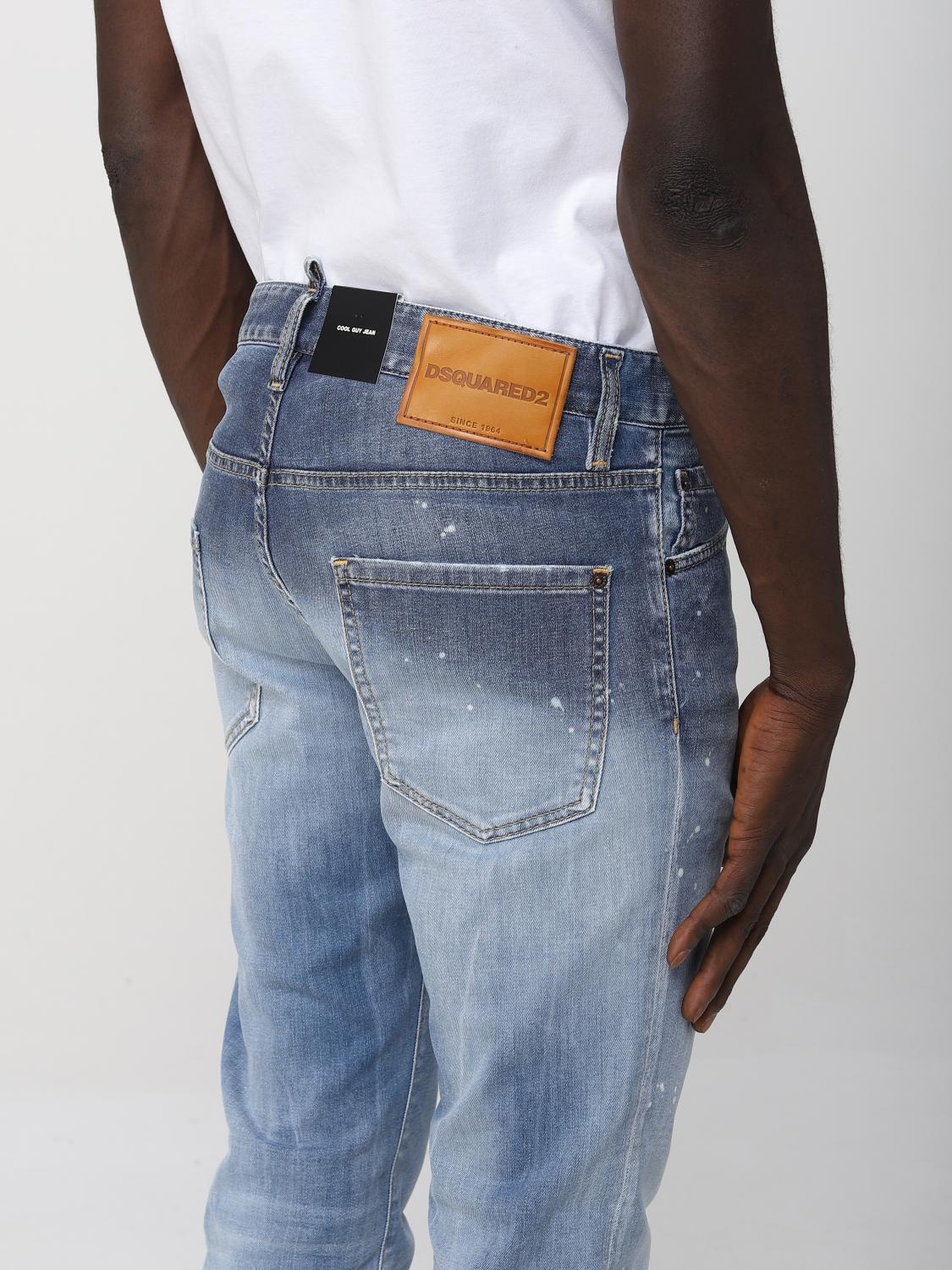 DSQUARED2 JEANS: Jeans hombre Dsquared2, Azul Marino - Img 4