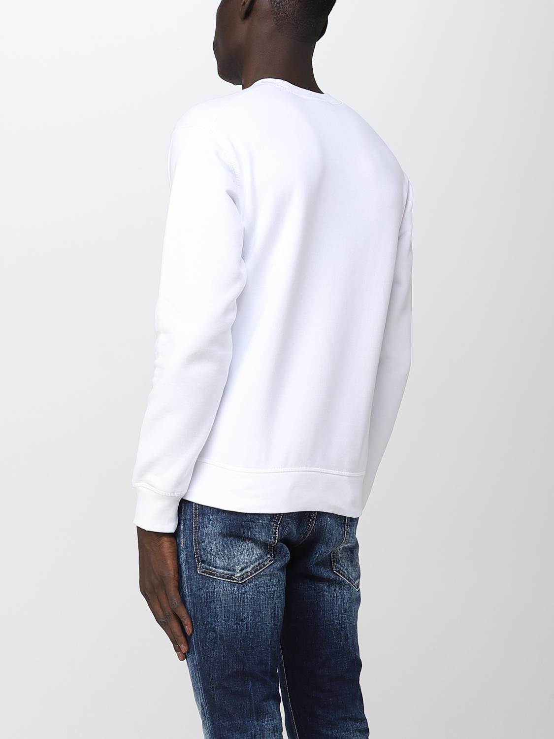 DSQUARED2 SUDADERA: Sudadera hombre Dsquared2, Blanco - Img 3