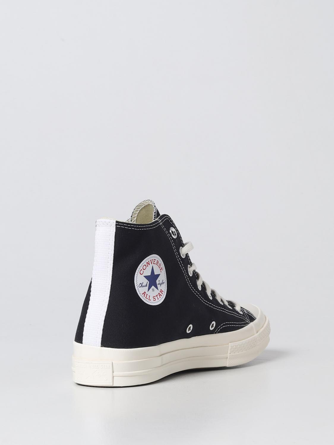 COMME DES GARCONS PLAY SNEAKERS: Shoes men Comme Des Garcons Play, Black - Img 3
